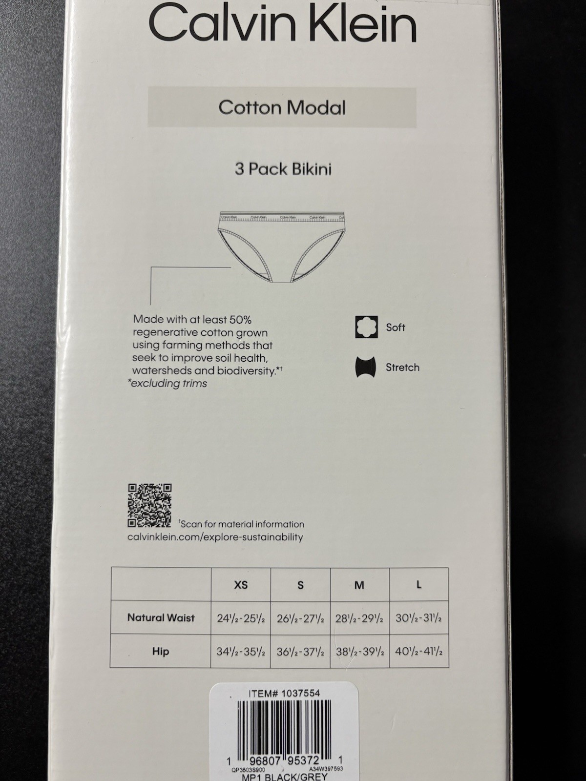 Calvin Klein women’s 3 pack bikini