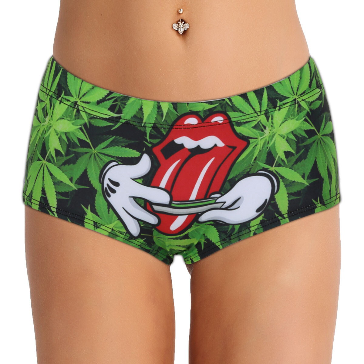 Womens Fashion Sexy Funny Naughty 3D Printed Cute Panties Underwear Briefs Gifts