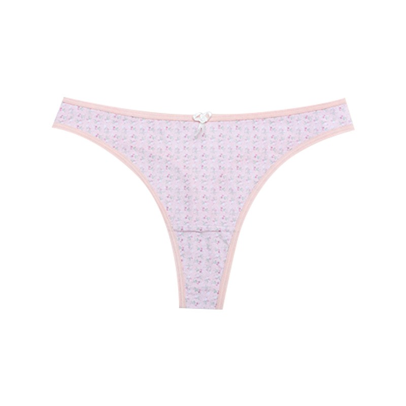 3 Pack Lot Sexy Womens Thongs Panties Briefs Ladies Floral Underwear Lingeries