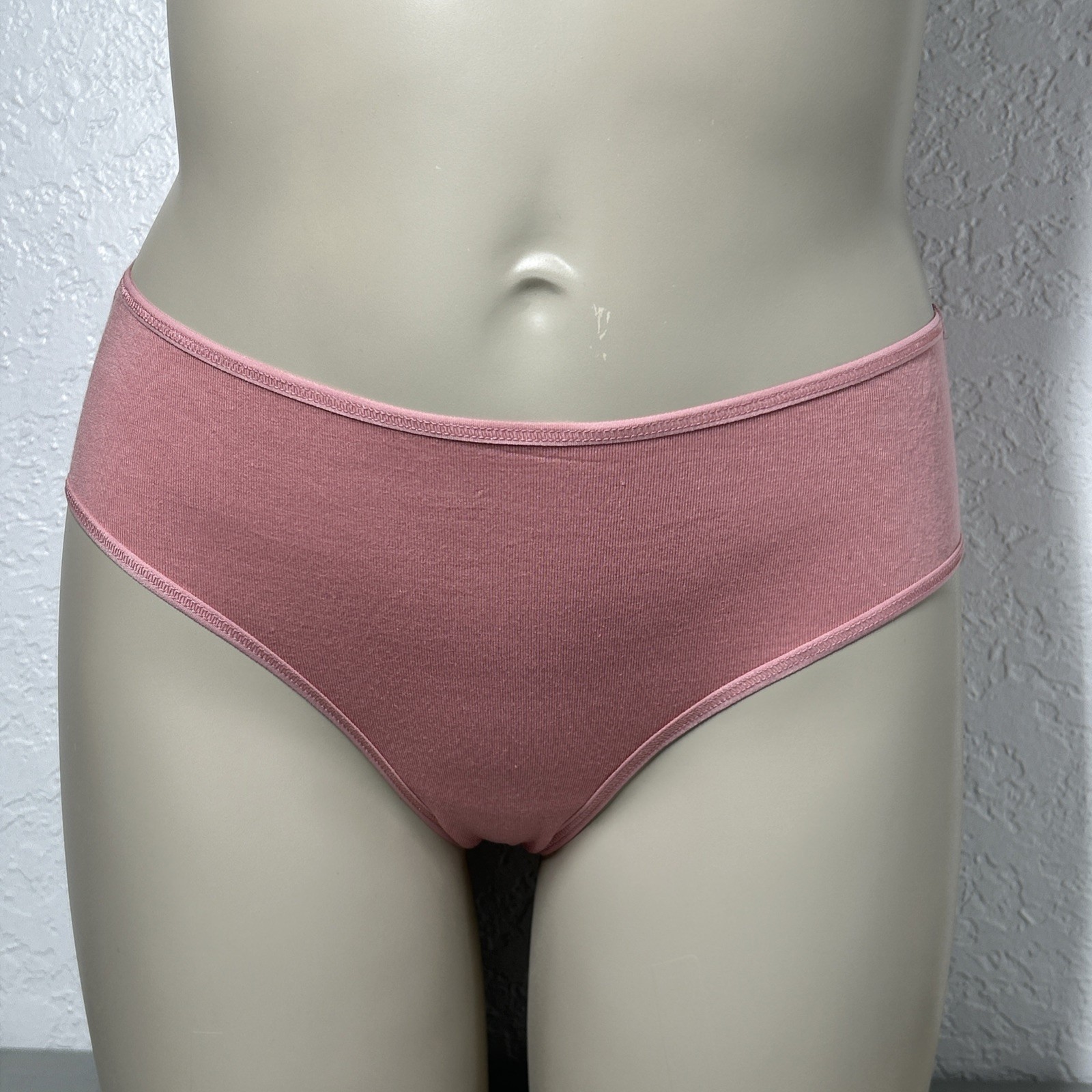 B. Up Serena Rose High Waist Panty Size S/P Pink Pima Cotton SER-217 NWT