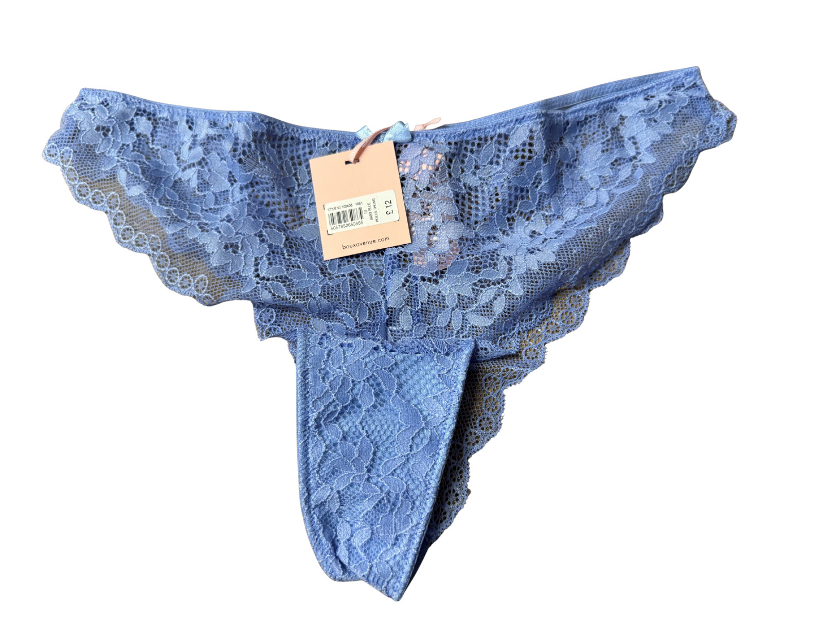 Ex Boux Avenue Mollie Plunge Bra and Matching Shorts & Thong Knickers