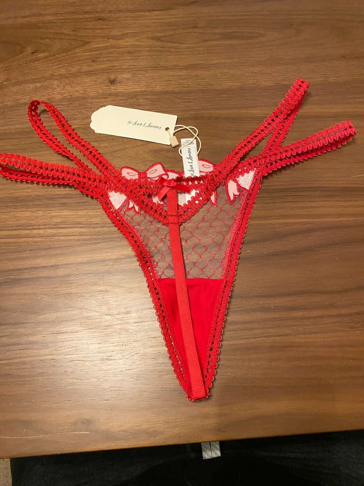 For Love and Lemons Perfect Match Thong Panty