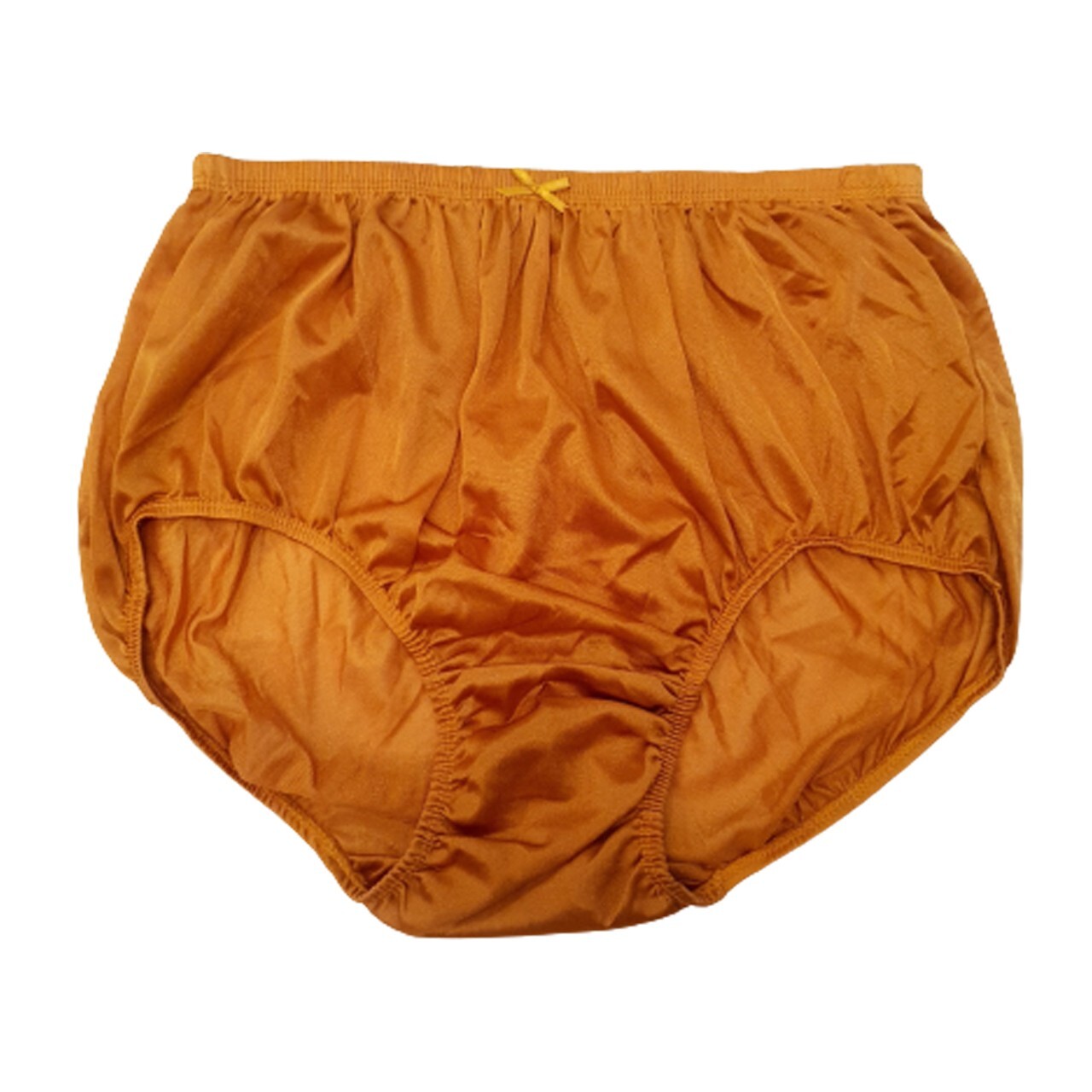 6x Briefs Panties Nylon Silky Glossy Size 3XL Hips 44-54 Inch Granny High Waist