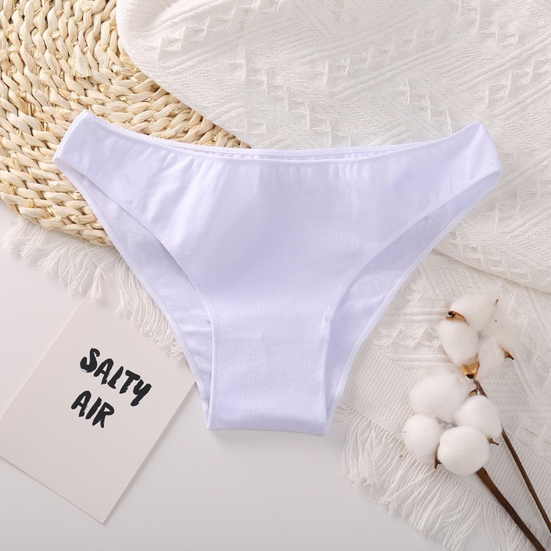 4 Pack Lot Womens Cotton Panties Briefs Comfortable Underwear Lingeries Bikinis
