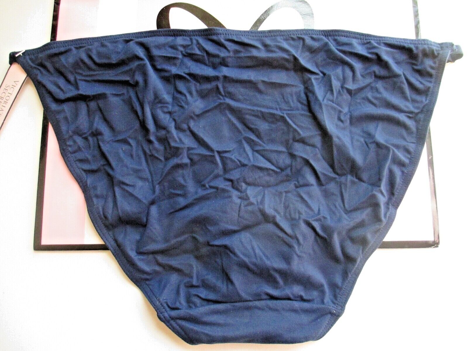 VICTORIA’S SECRET DREAM ANGELS Adjustable String Bikini Panty S M L XL Navy VS