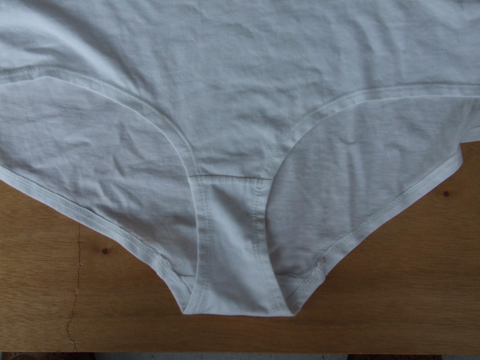 Ladies MEXT size 22 ex chainstore knickers panties briefs cotton rich White