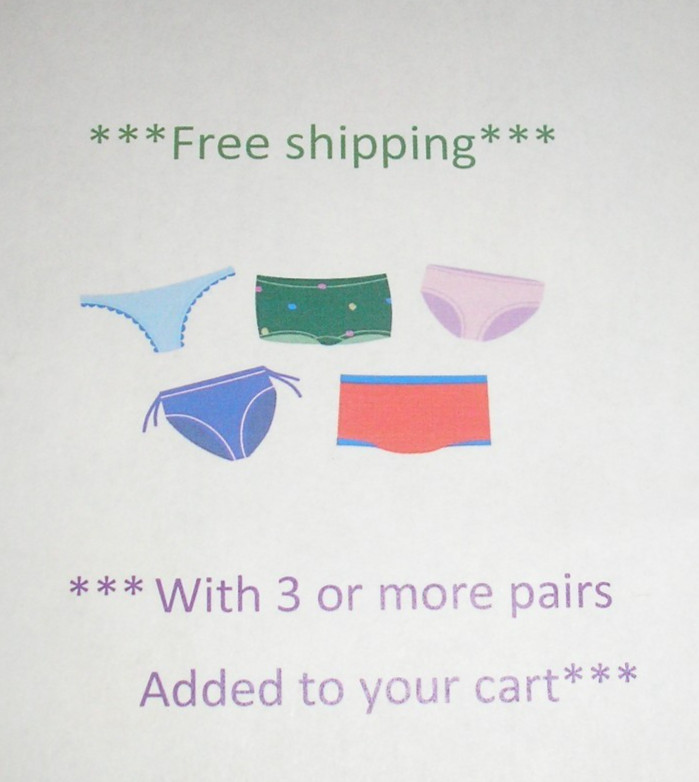 Panties Lingerie Floral Rose Print Thong Large Adult Gift