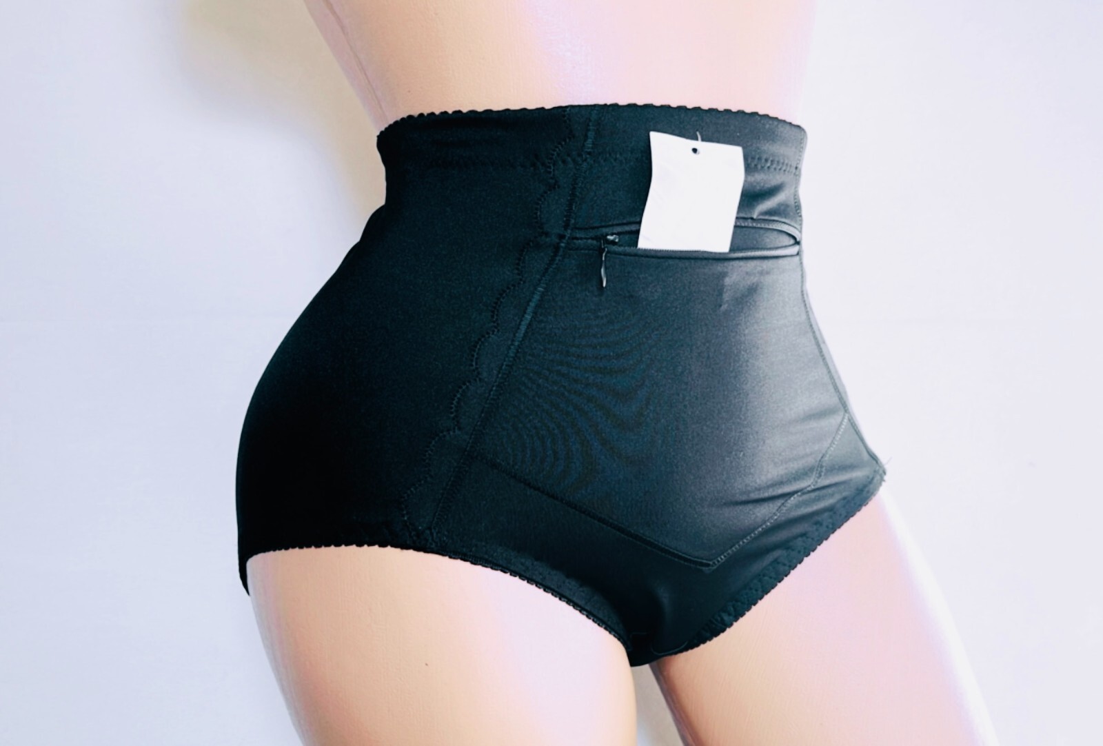 2-6 Pretty Satin Panties Womens Underwear Full Coverage Briefs Pocket travel 02