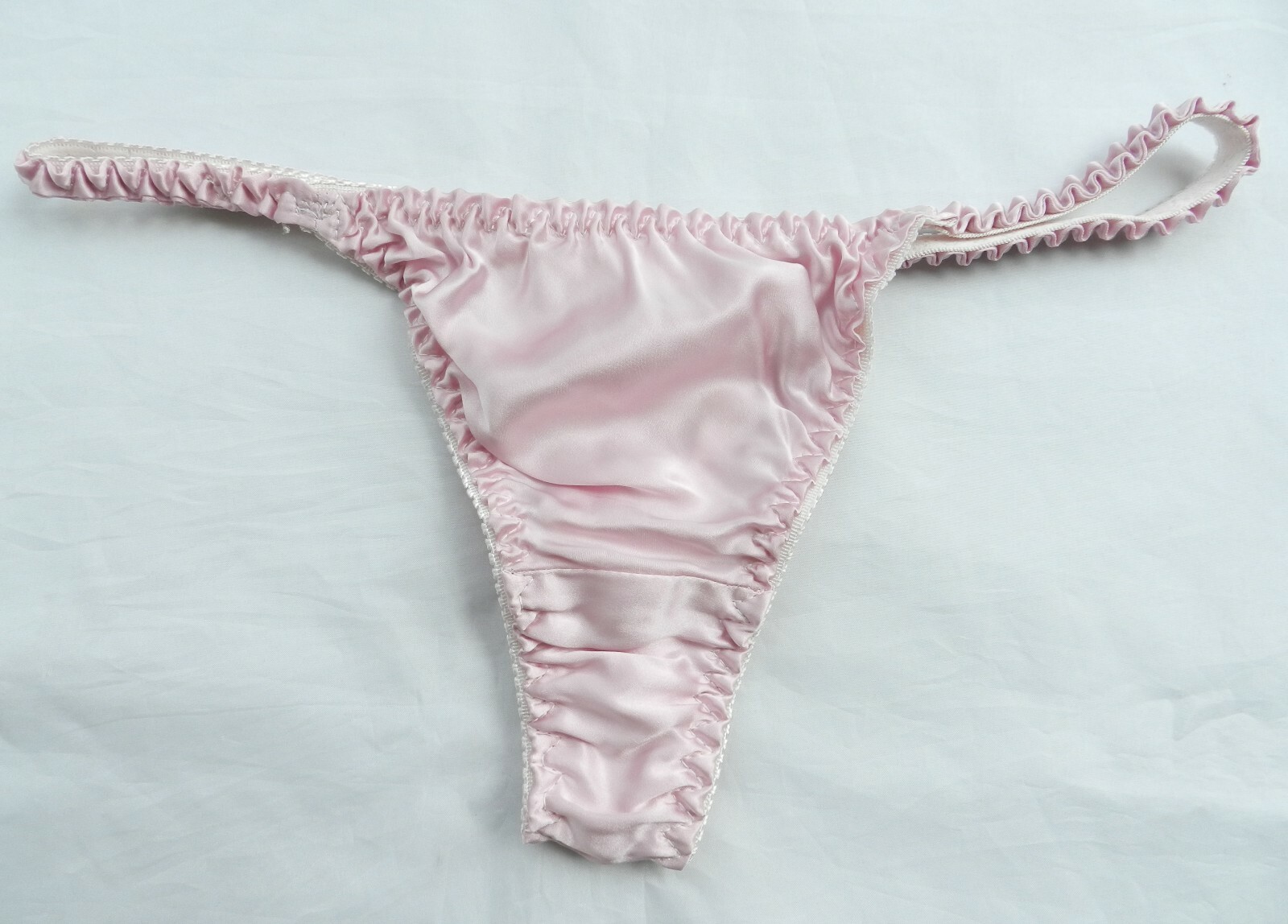 6 Pieces 100% Pure Silk Women’s String Thong Panties Size S M L XL 2XL 3XL