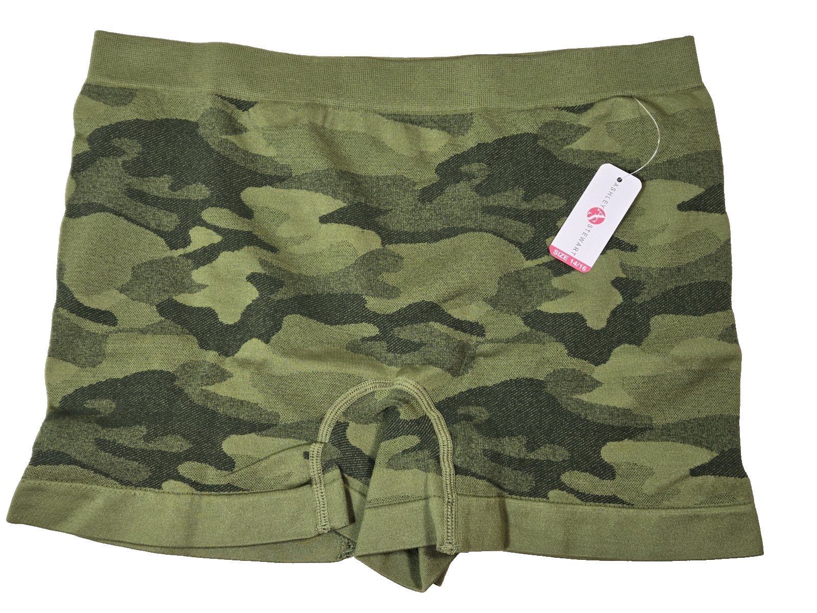 Women Panty Ashley Stewart NWT Polyester Spandex Boyshort Size 14-16