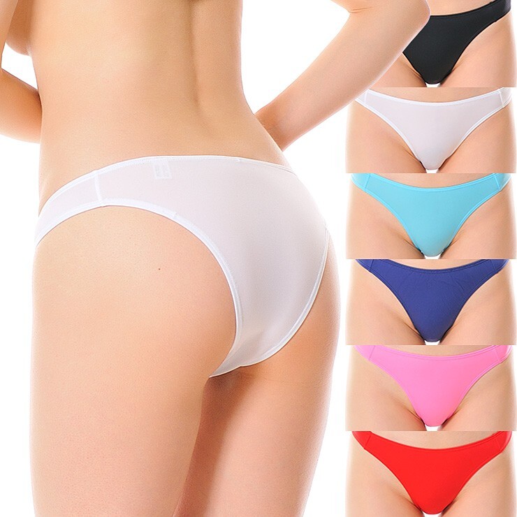 Japanese Wide Side High-Leg Cheeky Panties Soft Microfiber made in Japan L147
