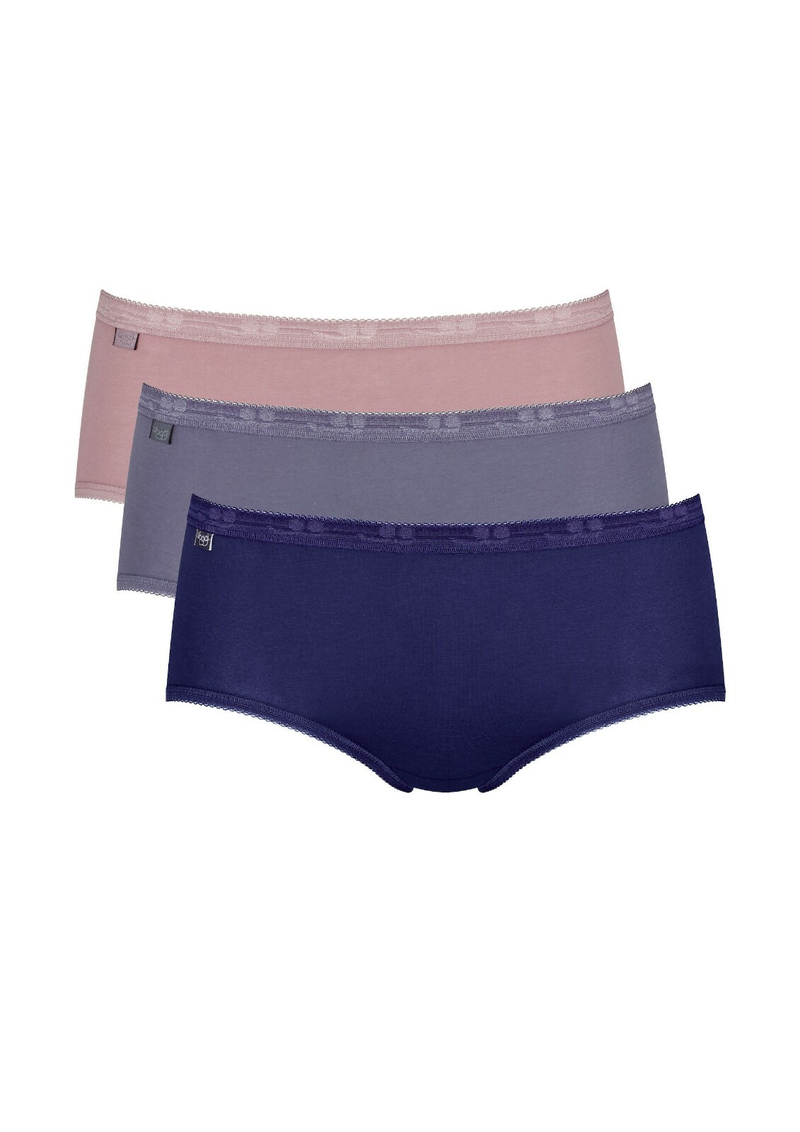 Sloggi Basic Midi Brief 3 Pack 10107163 Everyday Lingerie Womens Knicker RRP £35