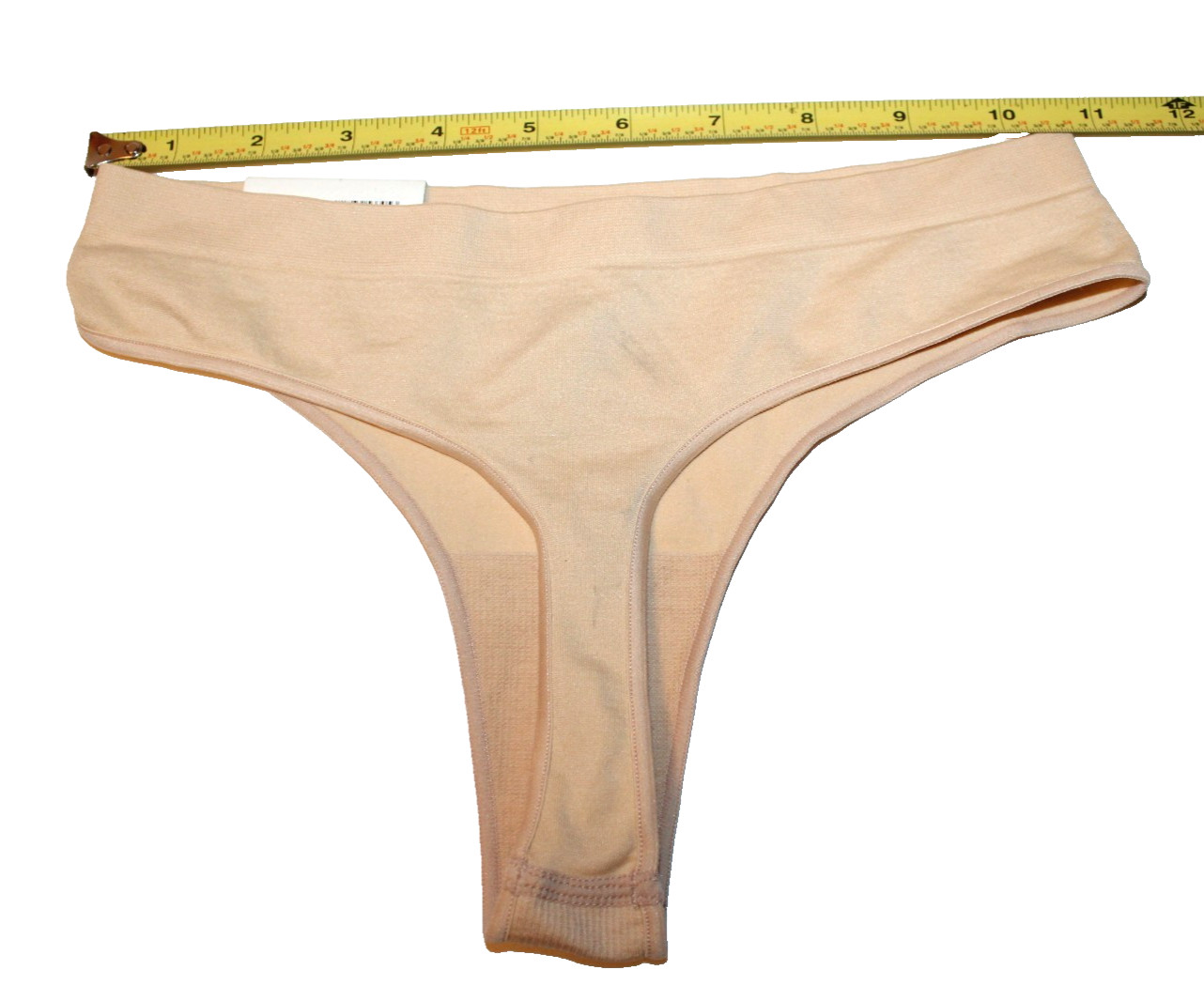 Soft Sensations 1 Pair Mellow Buff Thong Panties/Underwear – Size 5 Small