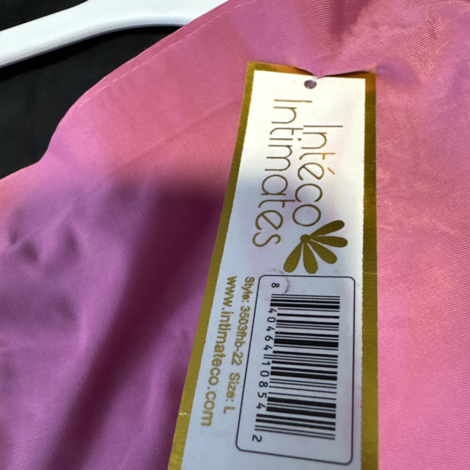 Inteco Intimates 2 Pack Brief Panties Women’s Large Polyester Spandex