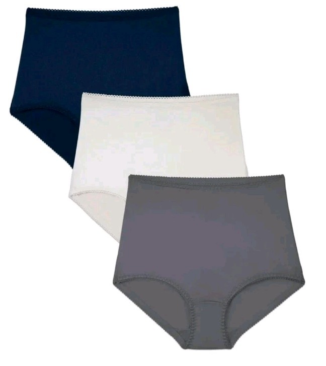 9 PACK Vanity Fair 4XL 11 Radiant BRIEFS Light Control Shaper Panties #321-1511