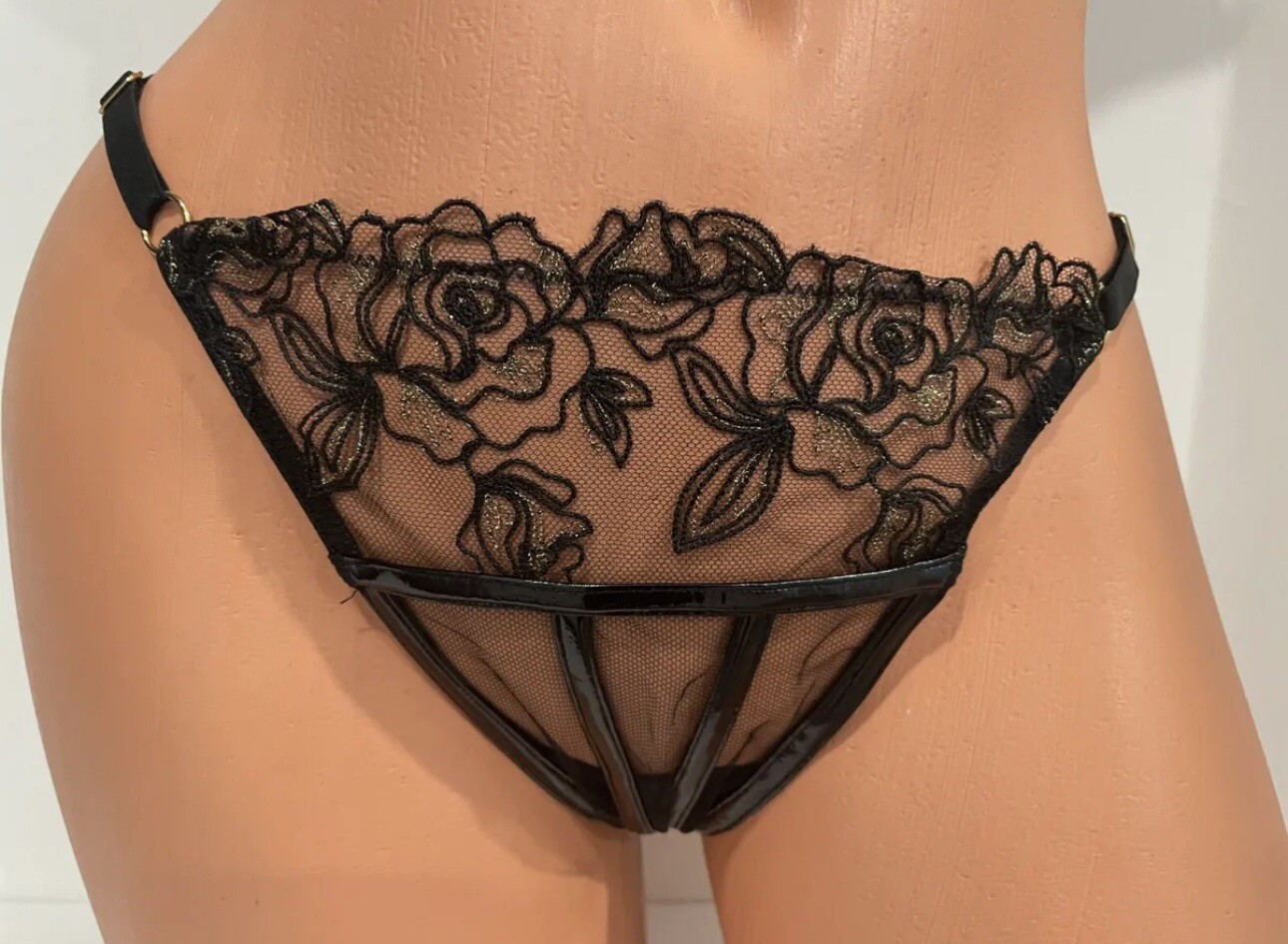 Victoria’s Secret Very Sexi Midnight Affair Embroidery Brazilian Panty