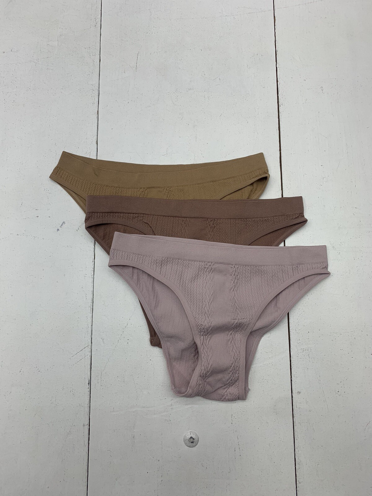 Shein Womens 3 Pair Briefs Size Small