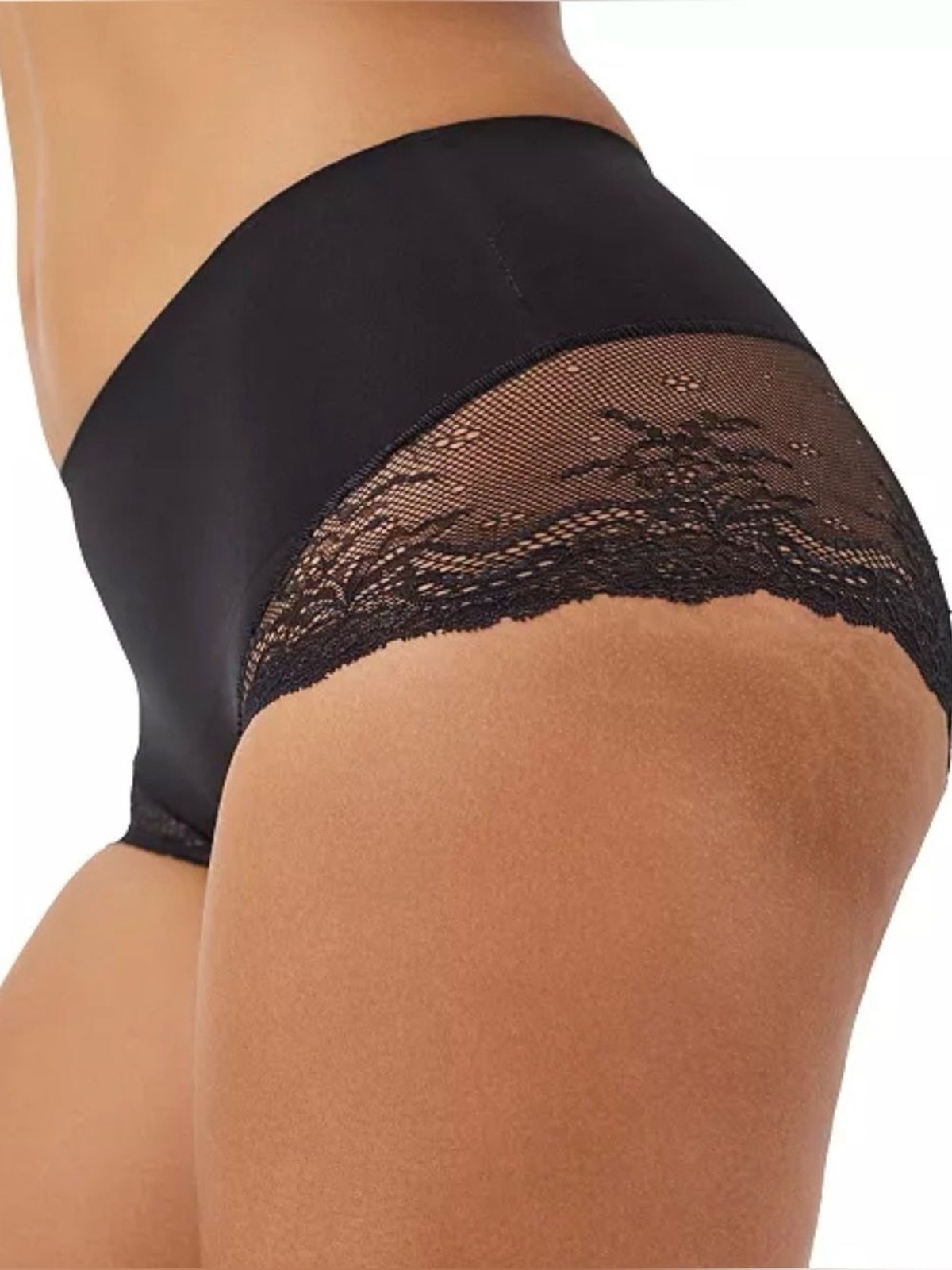 SPANX Undie-tectable Lace Hi-Hipster Panty Black Sz XS 2pr Bundle NWT
