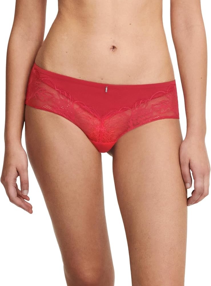NWT Chantelle Women’s Sz S Midnight Flowers Hipster Underwear Panty Scarlet 12N4