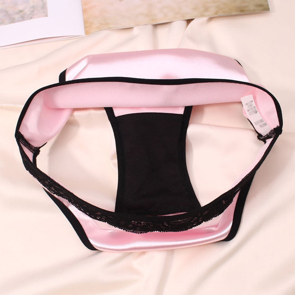 Useful Evening Home Underwear Panties Knicker Satin Soft Solid Stretchy