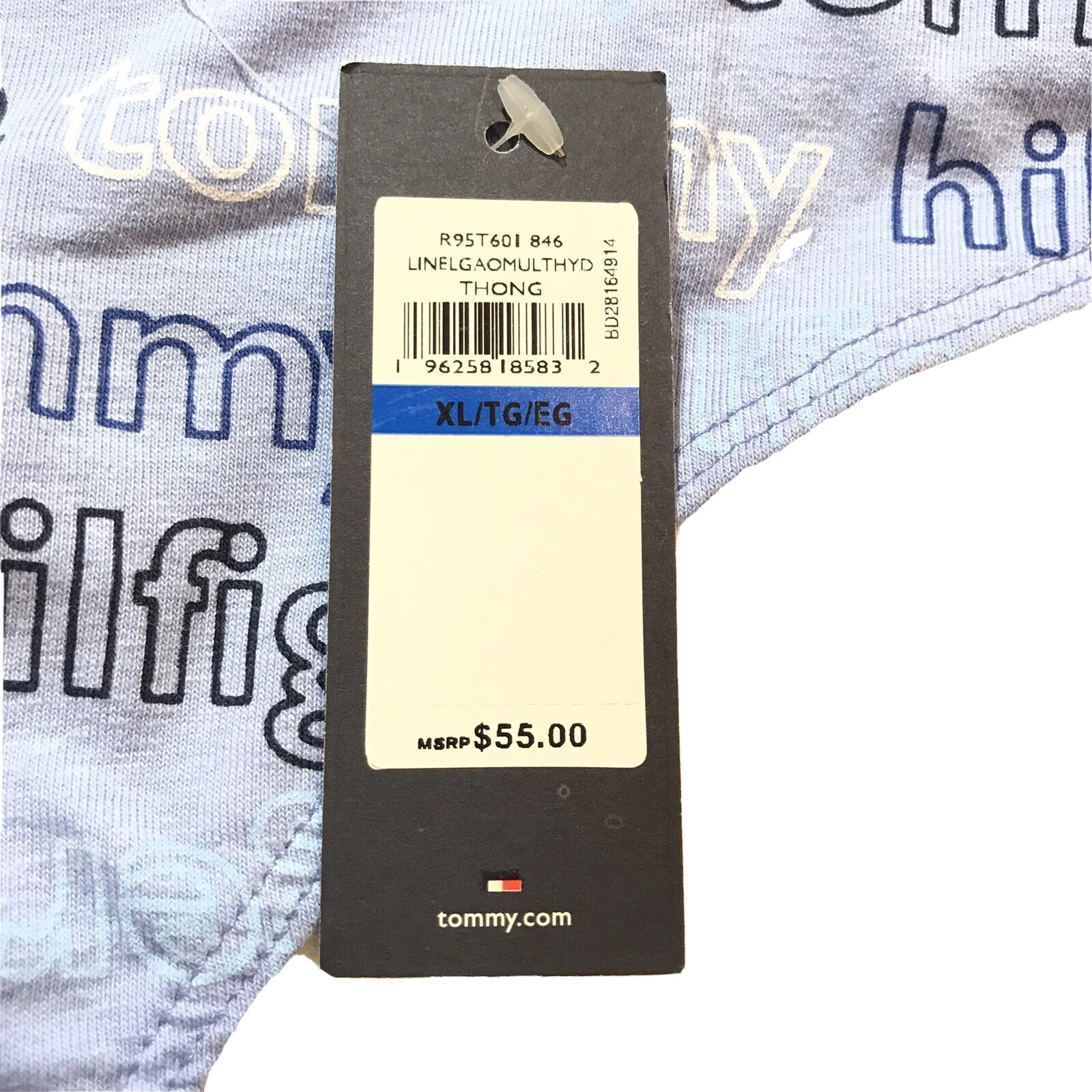 Tommy Hilfiger -XLG- Thong Women’s Cotton Panties – 5 Pack – See Description
