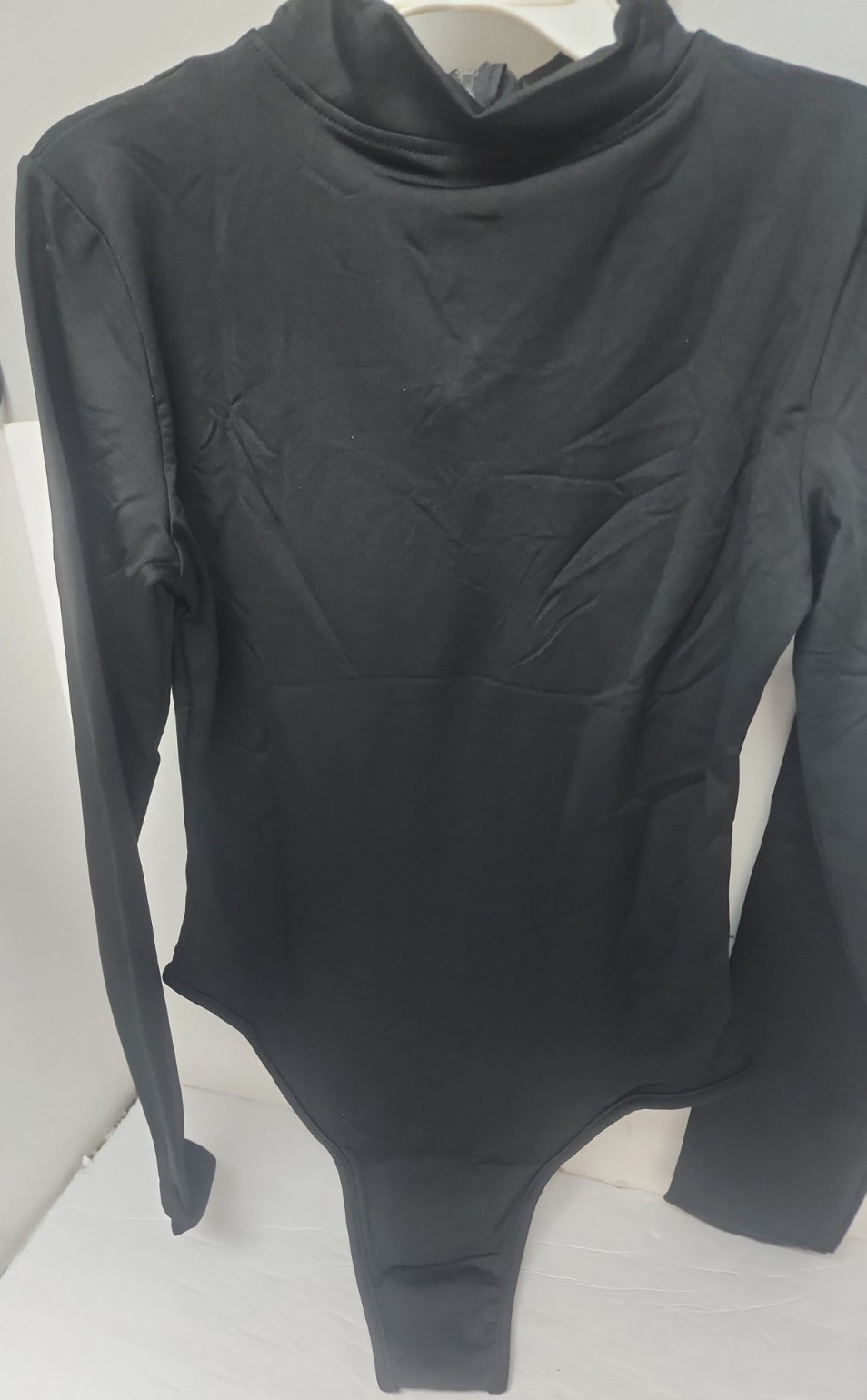 GO.G.G. Women’s Long Sleeve Jumpsuit/Bodysuit Black Size XXL New!!!!