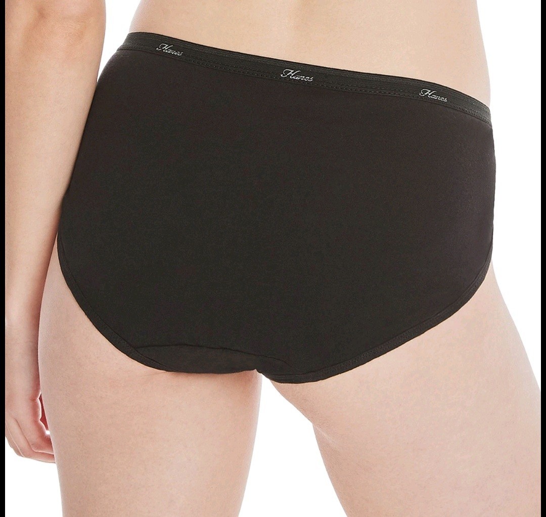 *Hanes Hi-Cut Panties Panty 9 Pack Womens Underwear Assorted Colors Value Cotton