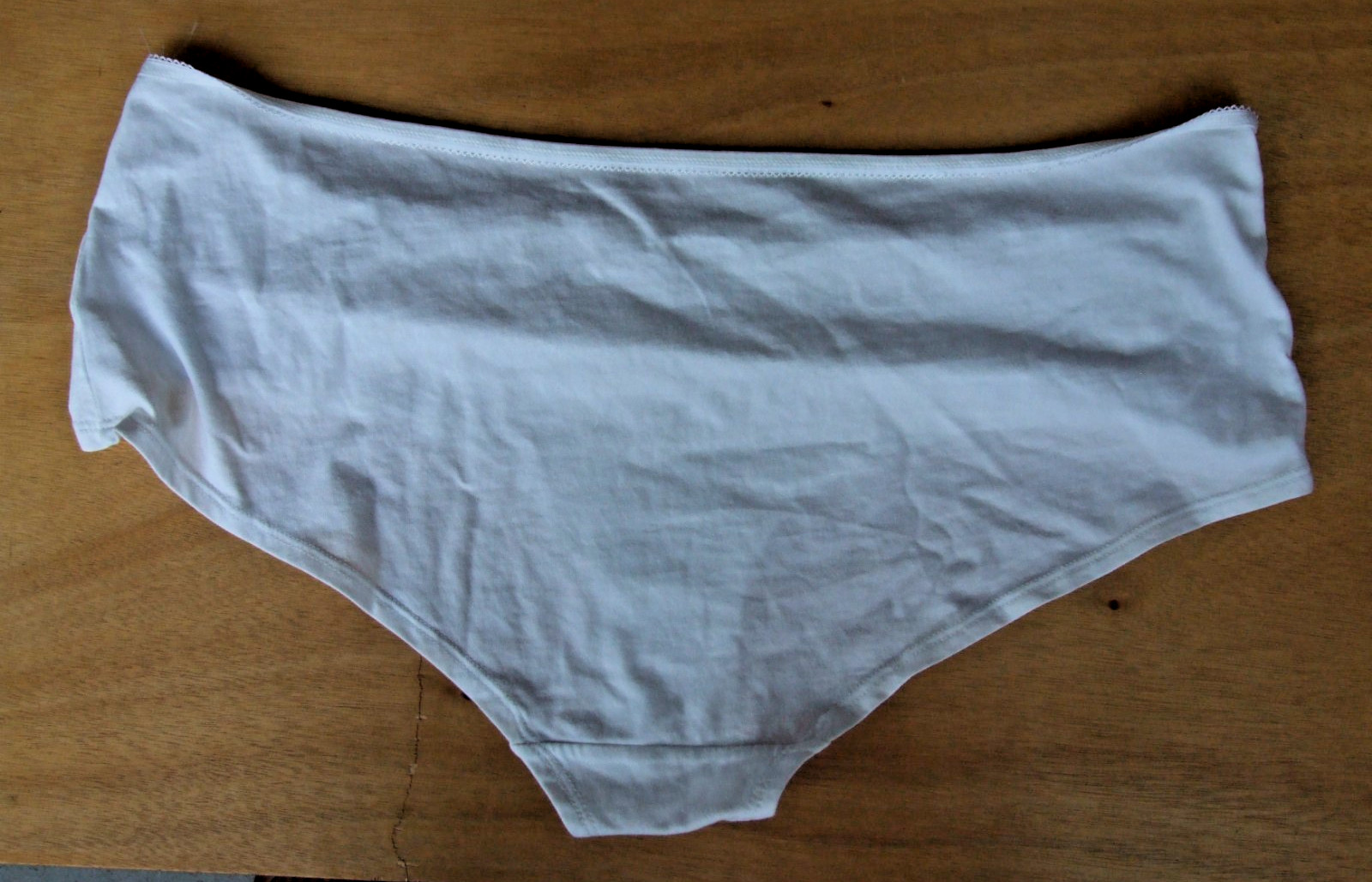 Ladies MEXT size 22 ex chainstore knickers panties briefs cotton rich White