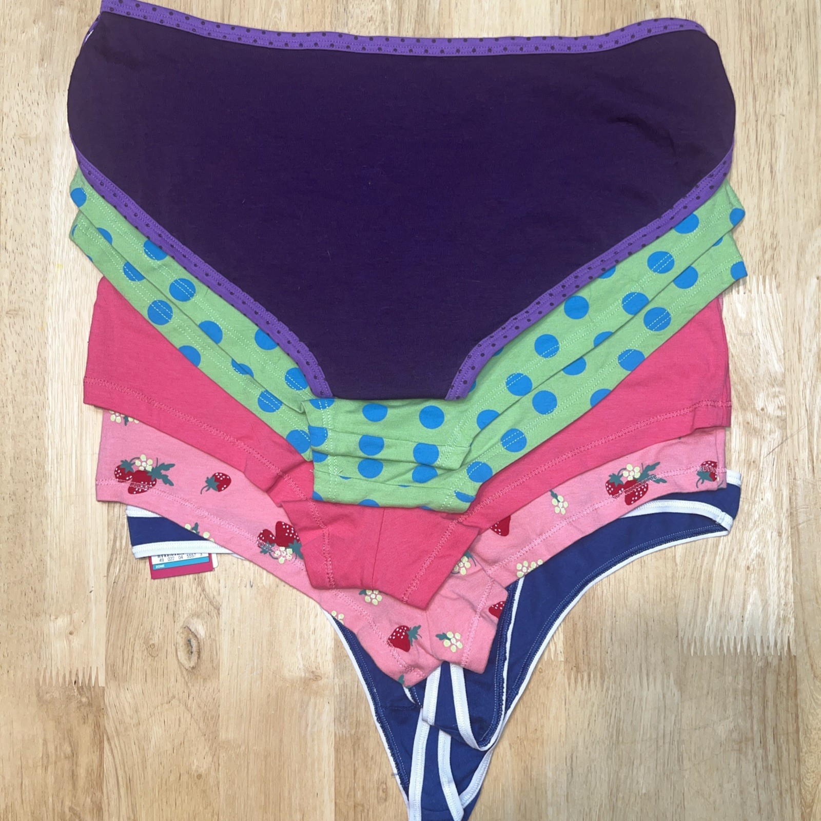 Xhilaration Panties Set Of 7 Size M NWT 2 Thongs 5 Boy Shorts 2008
