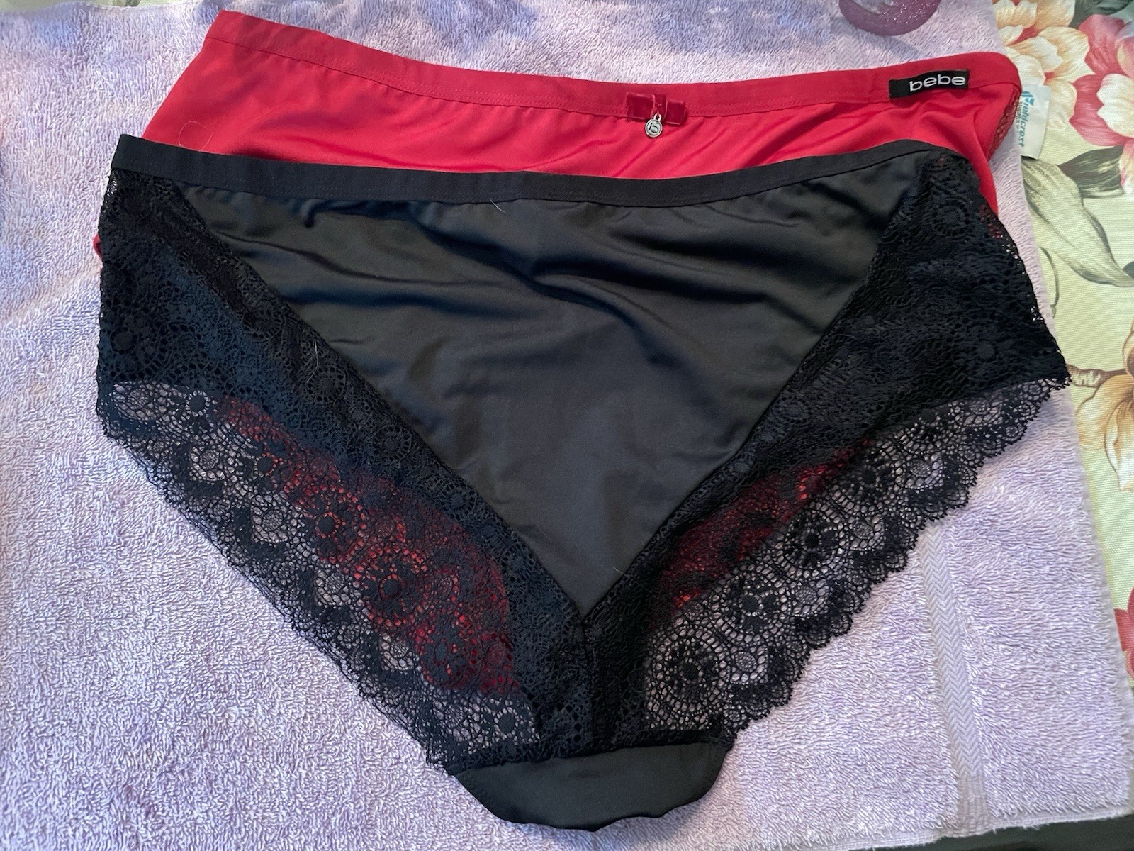 bebe plus size underwear 2 pcs 1X NWOT