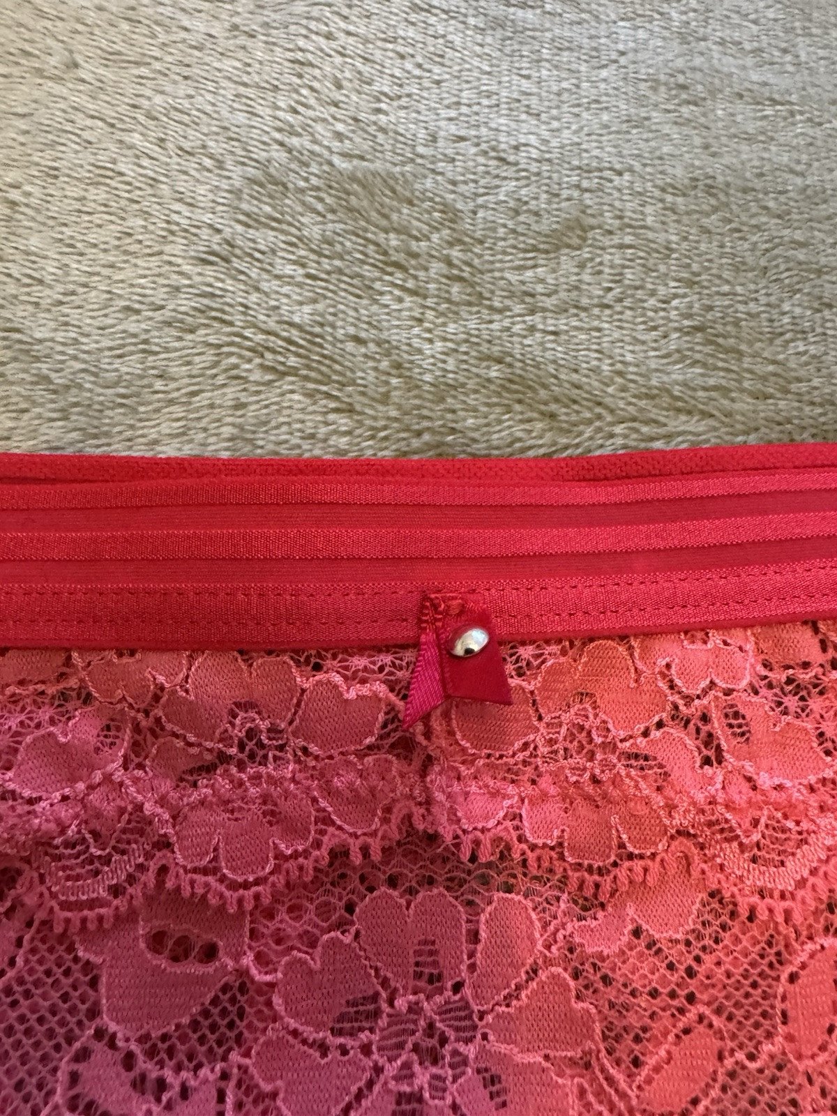 FREYA LADIES PINK OFFBEAT LACE KNICKERS UK SIZE XL BNWT