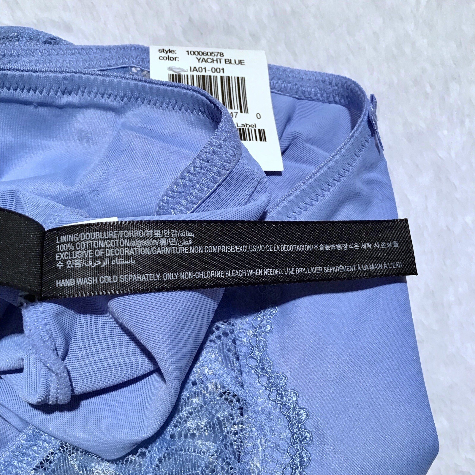 Inc International Concepts NWT Blue Hipster Panty Women 3X*Pls See Description*