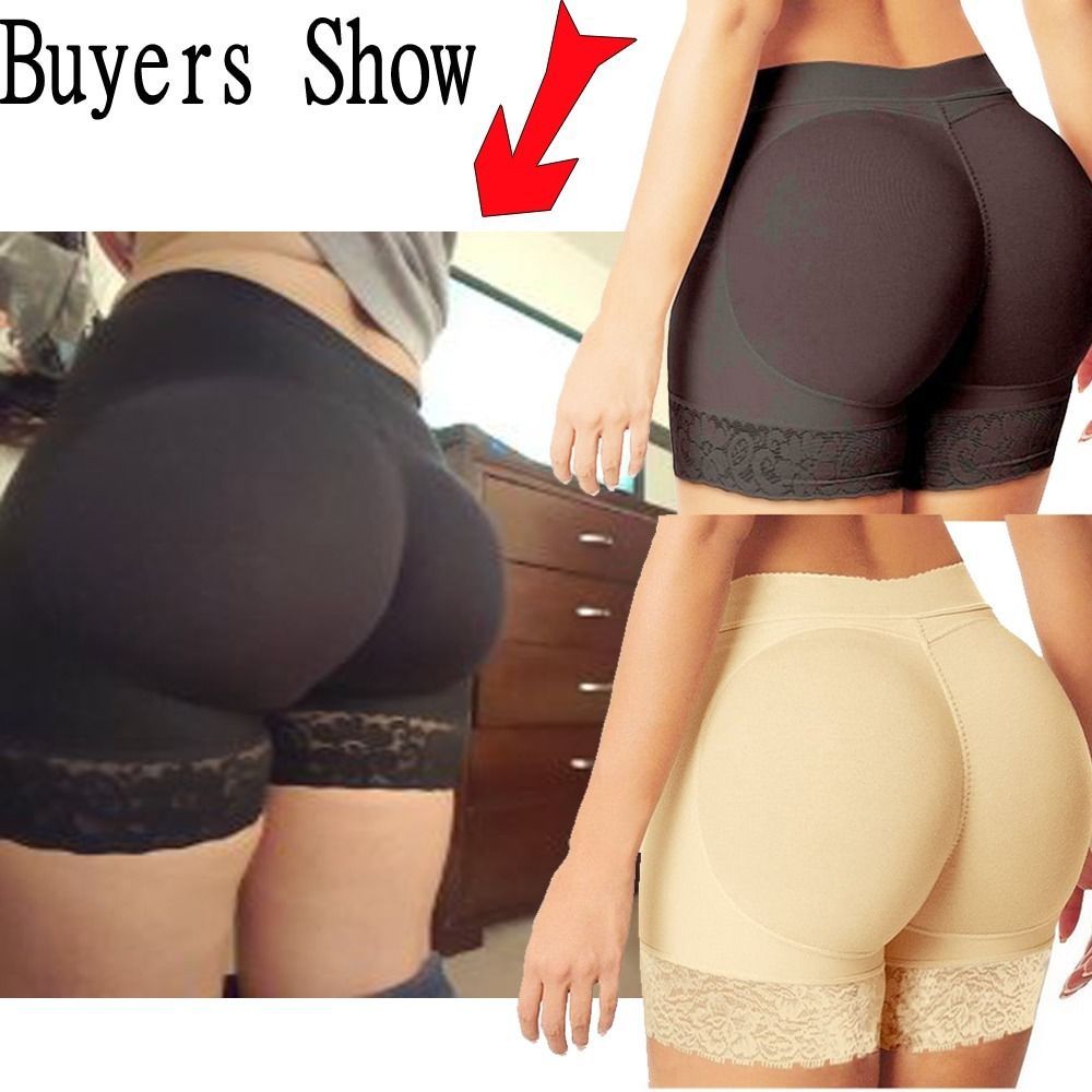 US Women FAKE ASS Butt Lift and Hip Enhancer Booty Padded Underwear Pants Shaper
