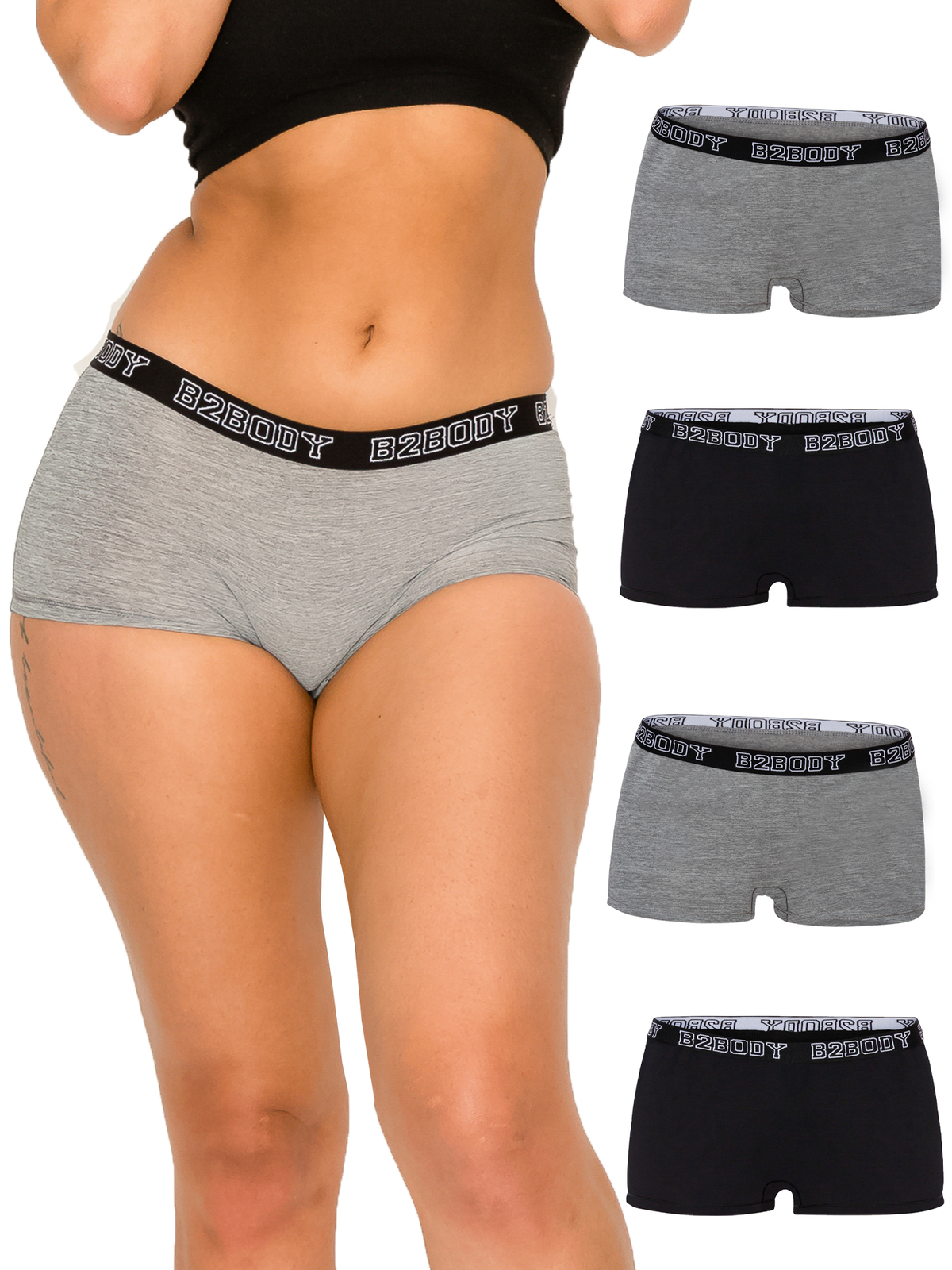 Breathable Cool Touch Underwear Women – Boyshort Panties for Women