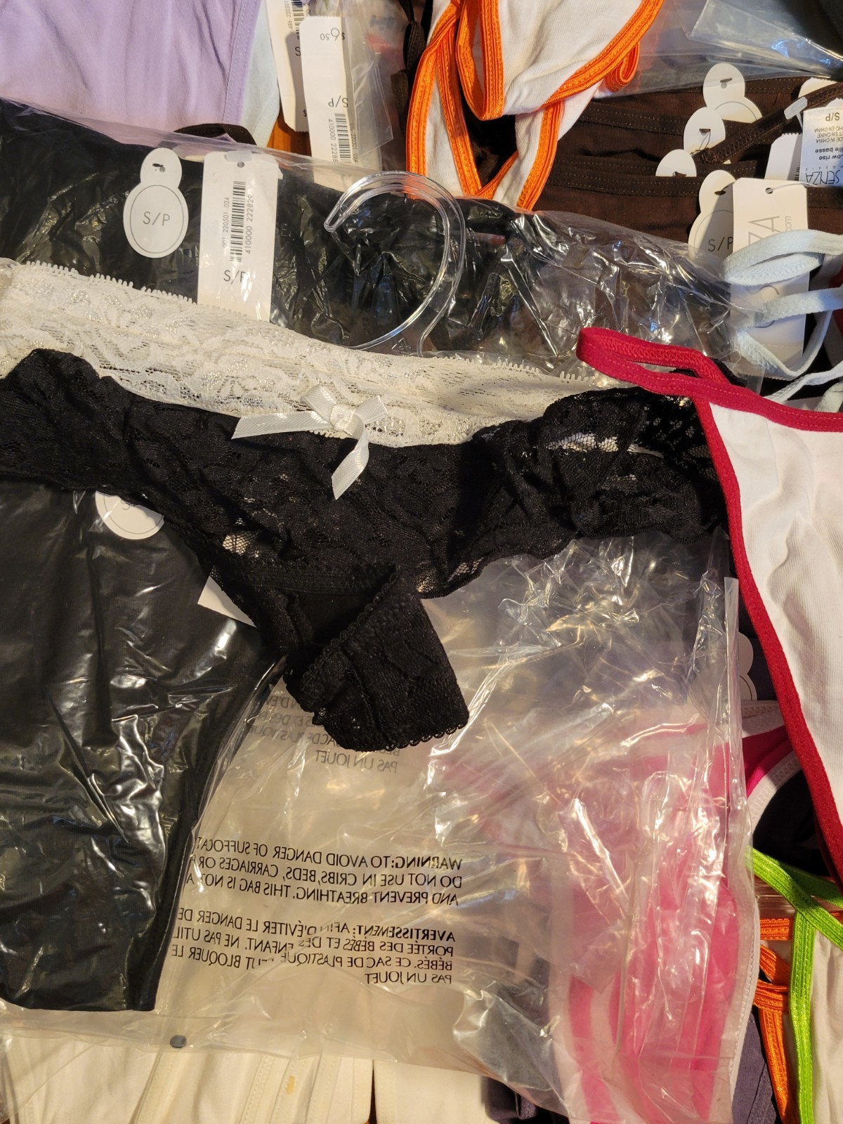 New Wholesale Lot 10 La Senza Women G-String Thongs Panties Underwear Large L