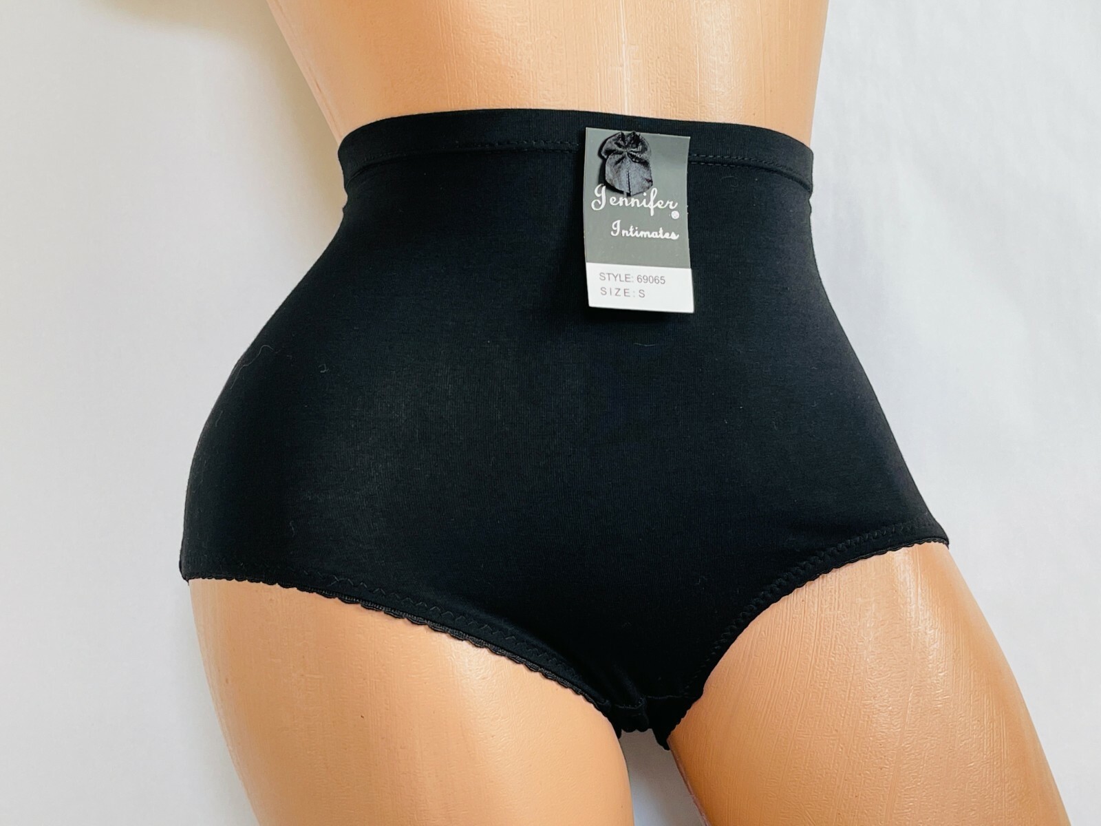 3/6 Pack Women High Waisted Briefs Bikini Panties Cotton Comfy 65 Underwear S-2X
