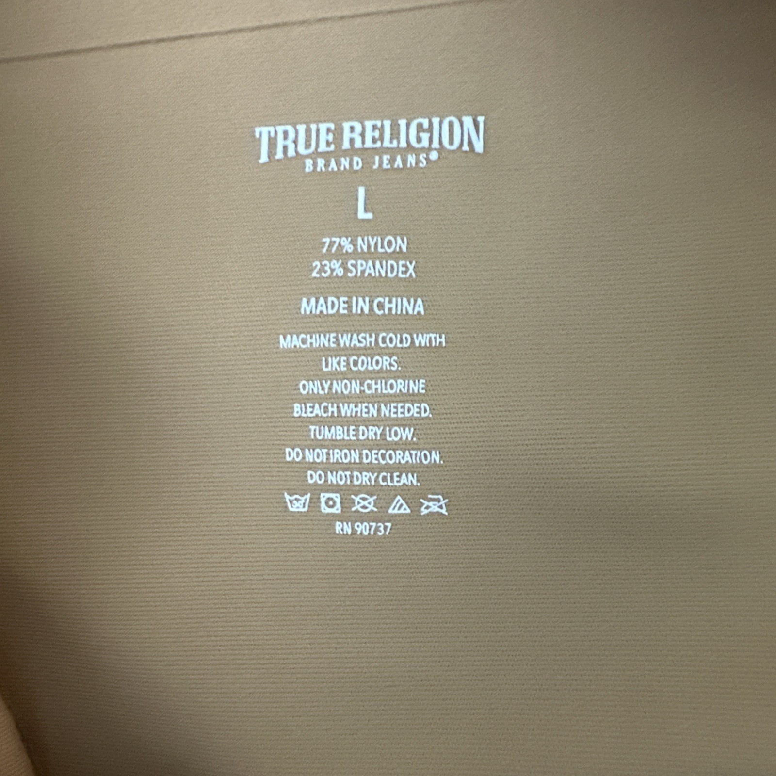 TRUE RELIGION 3-Pair TRUE SKIN hipster Soft Laser Cut Seamless Logo Size L