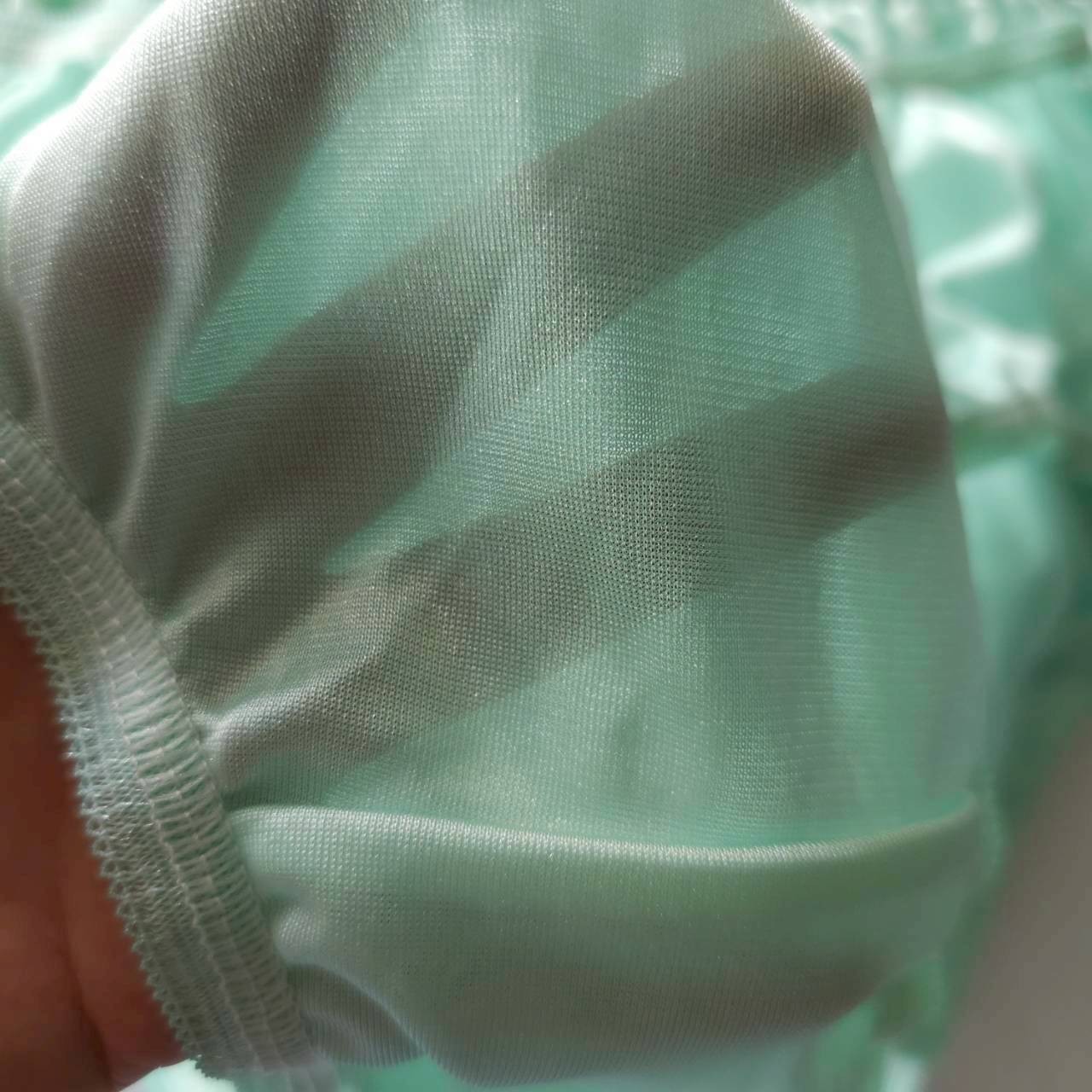 6pcs Bikini Women Underwear Light Nylon Panties Soft Briefs Hip 38″-42″ XL/Green