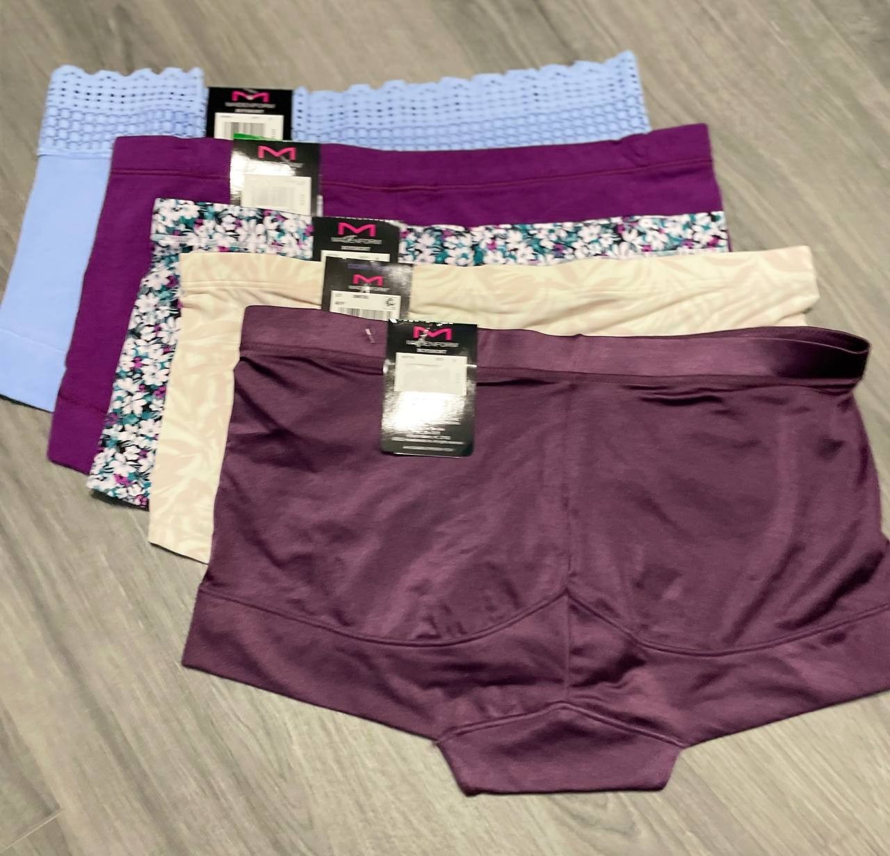 Maidenform Fits Like A Dream Boyshorts, Panties Multicolor New