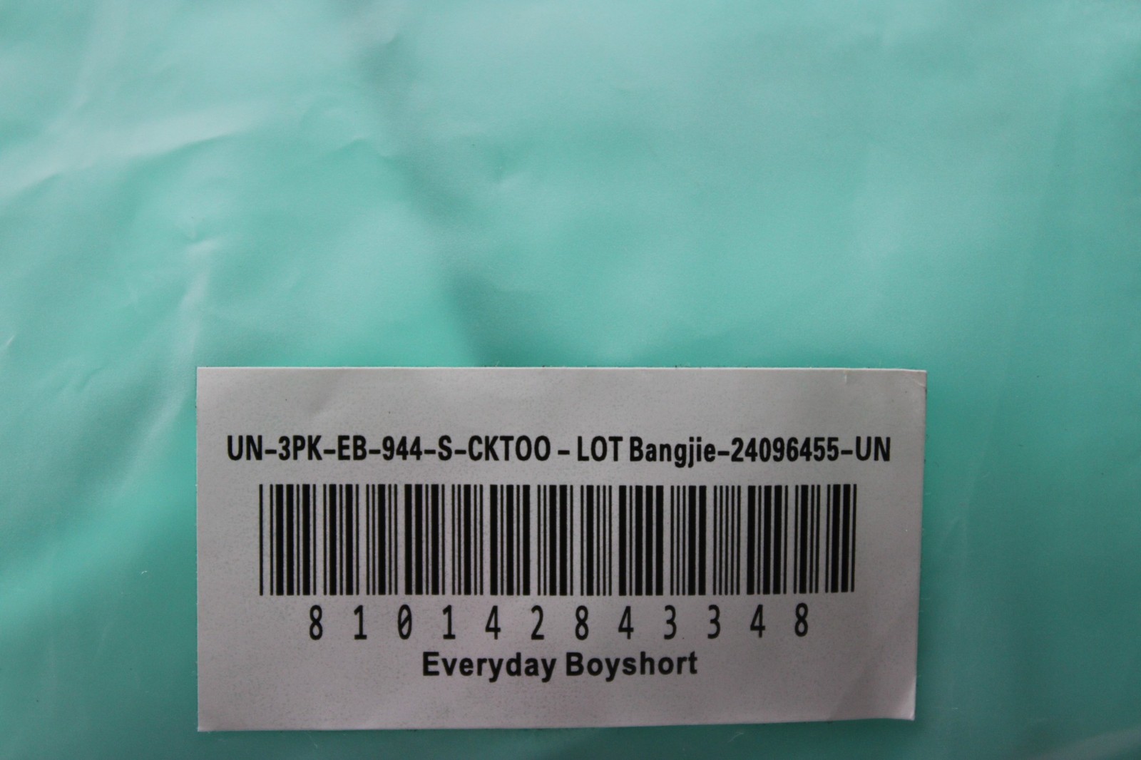 Underoutfit Women’s Smoothing Everyday 3 Pack Boyshort BM7 Greeb Small
