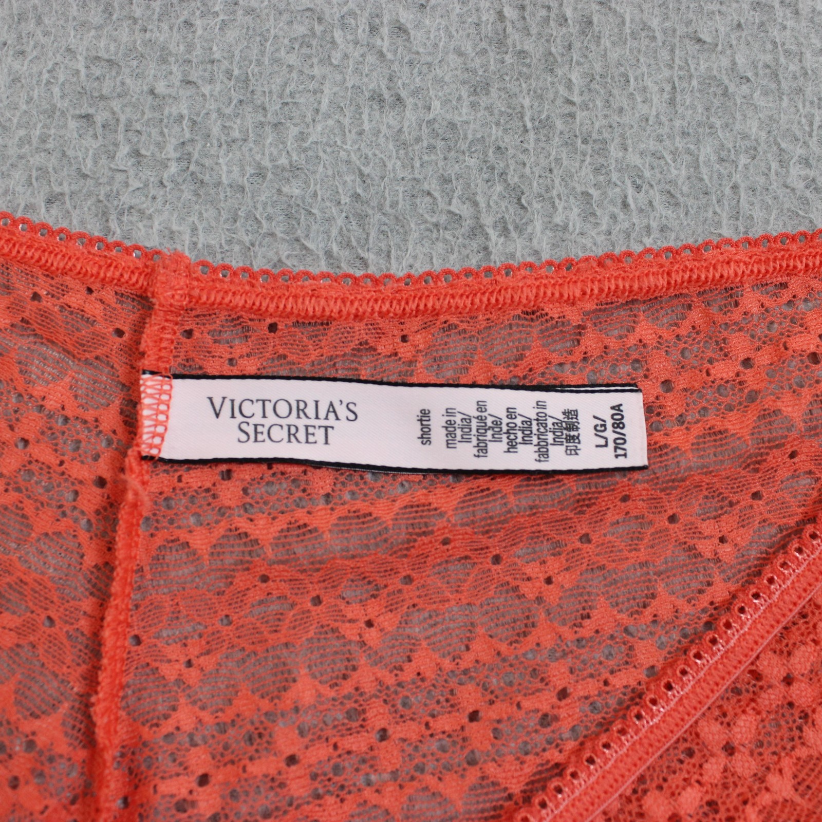 Victoria Secret Sexy Little Things Panties Women Large Lace Bikini Sheer 4 Pair