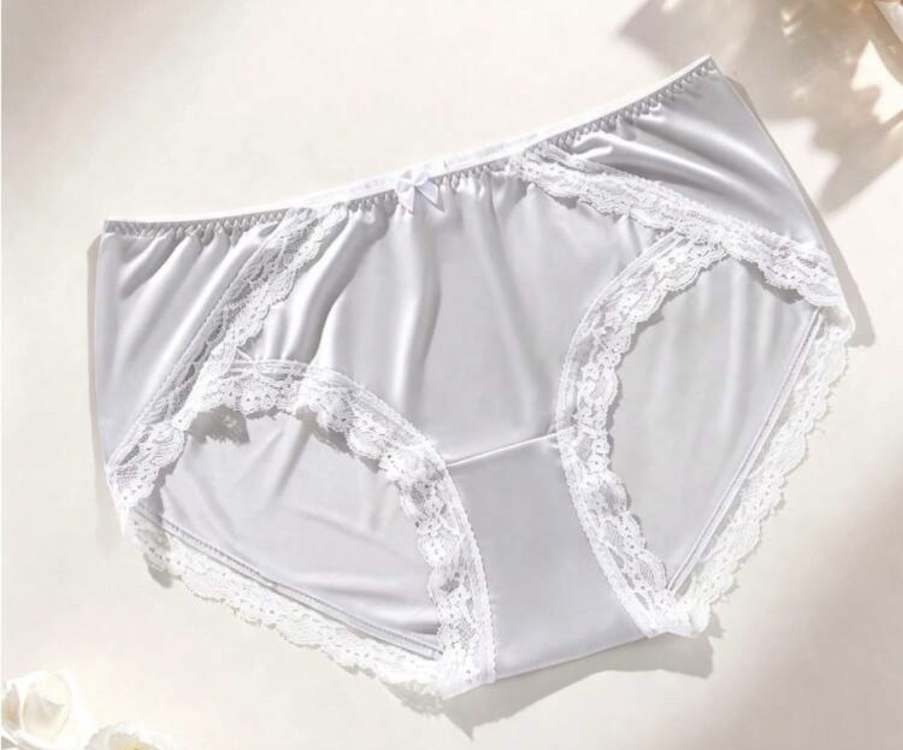 Vtg Style Pin Up 2nd Skin Satin Seamless Panties Sissy PLUS 4X 4Xl NEW