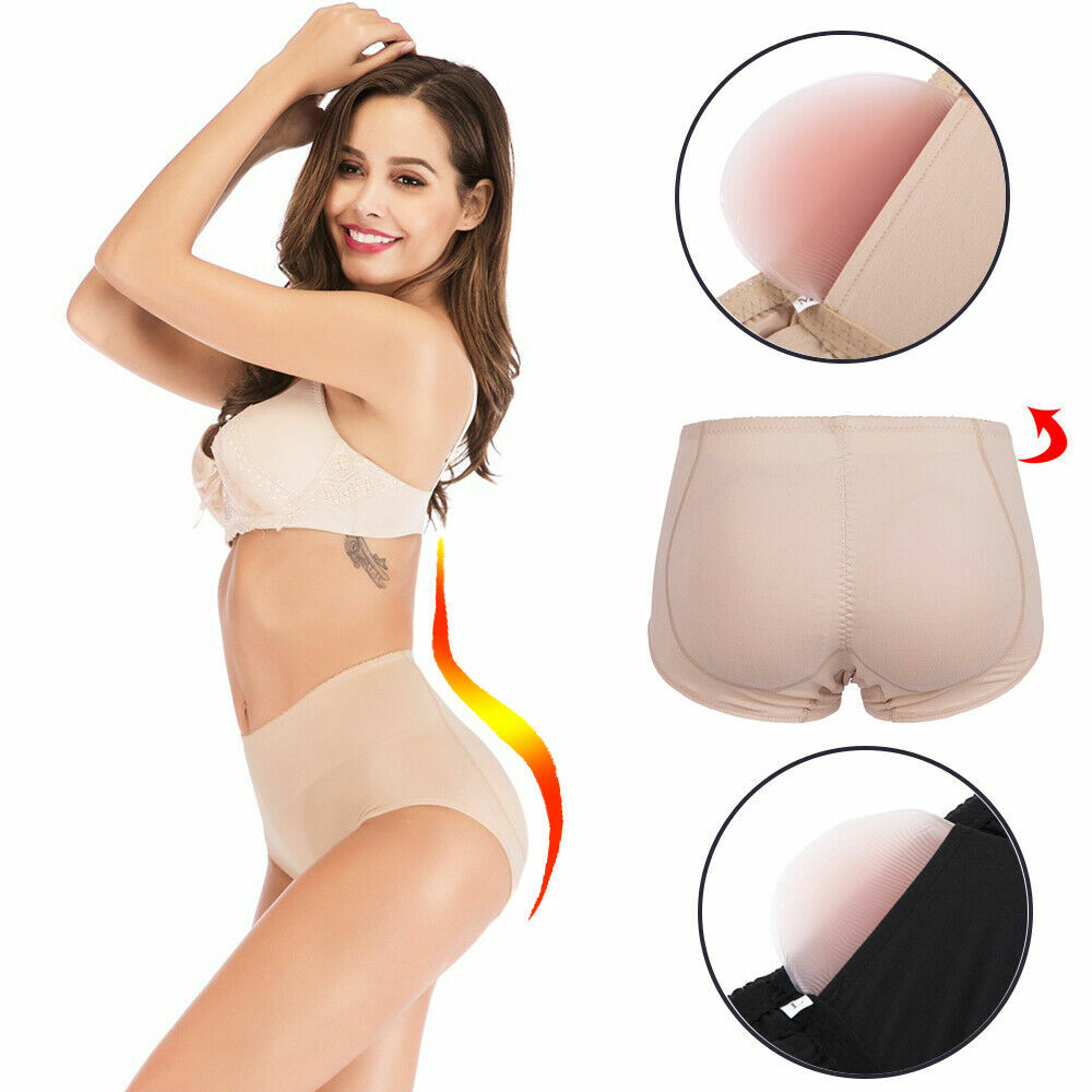US Women Tummy Control Hip Enhancer Panty Silicone Pads Butt Lifter Shaper 2X 3X