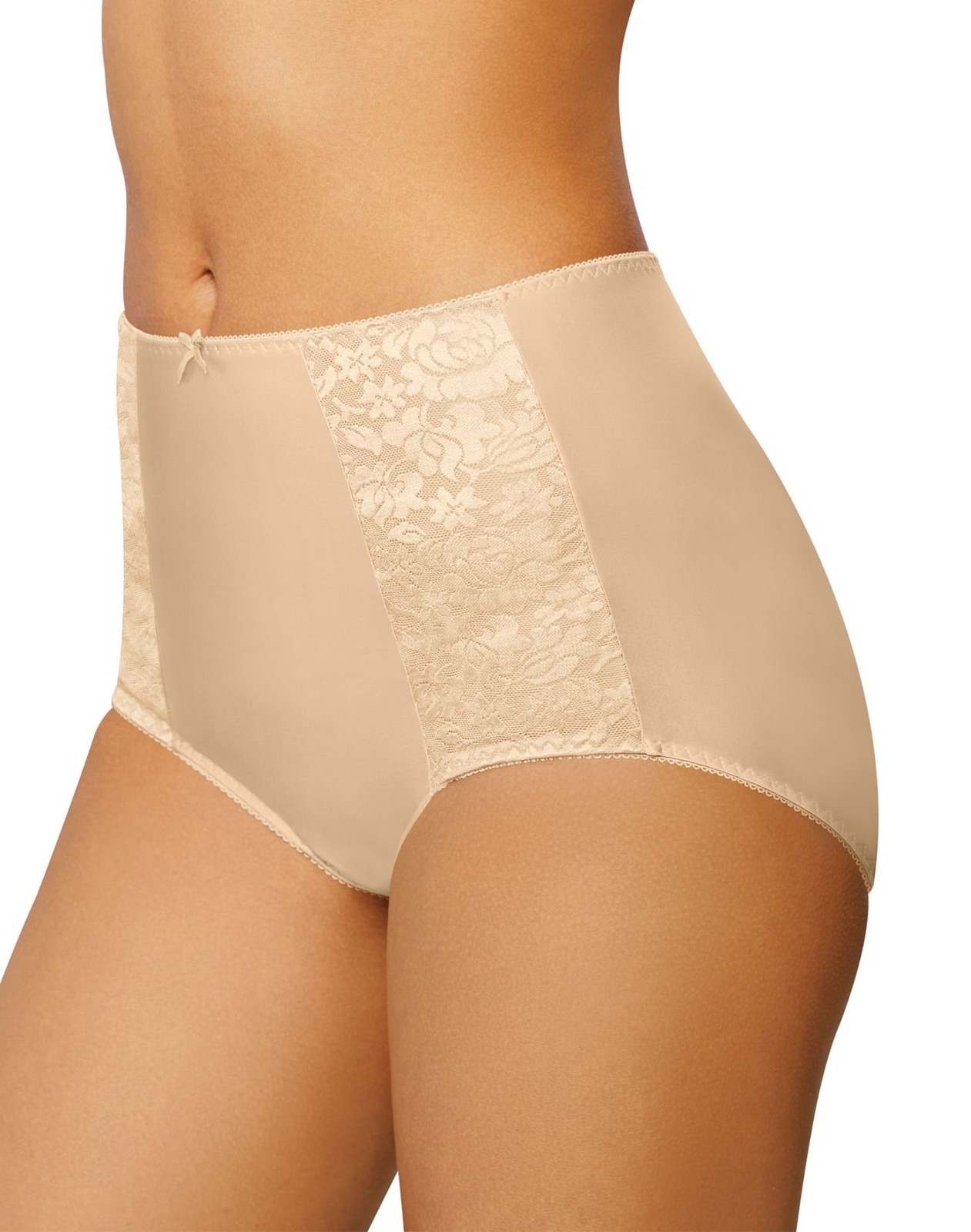 Bali Essentials Double Support briefs underwear, Soft Taupe, 3XL Plus