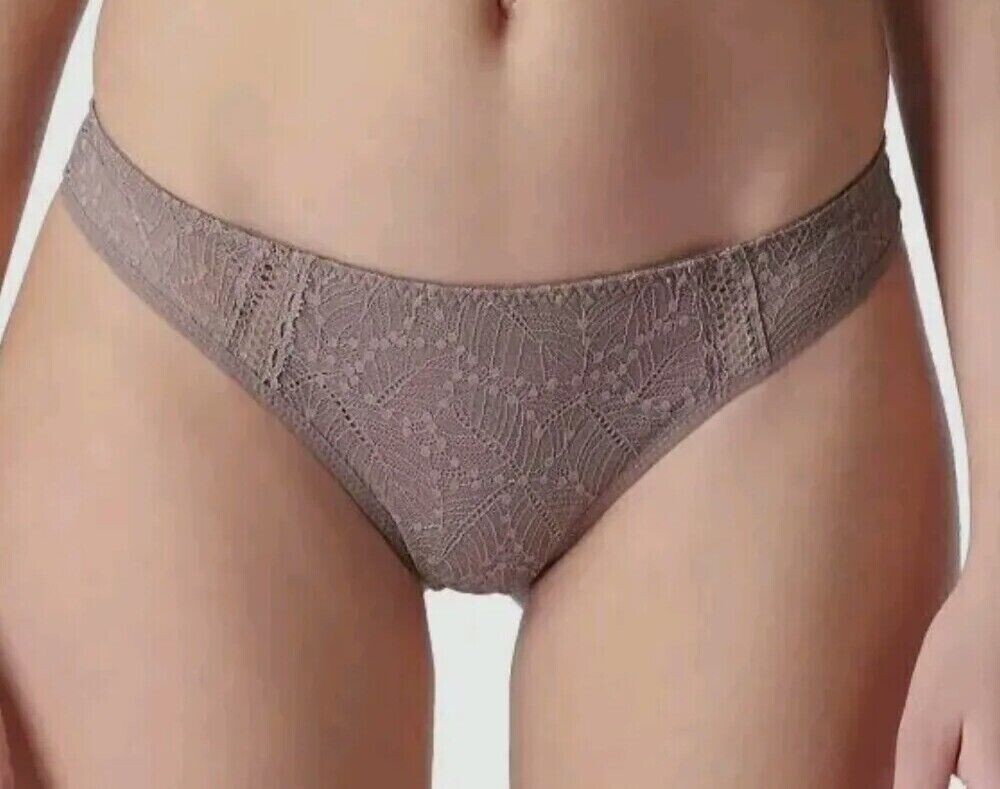 SIMONE PERELE COMETE BIKINI PANTY BROWN SIZE 3