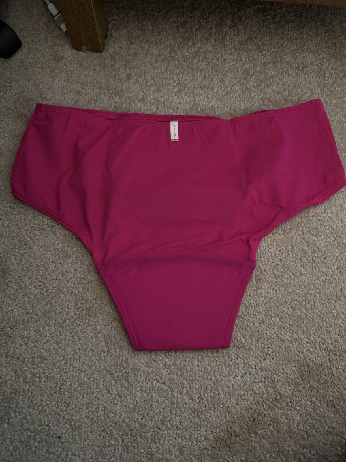 Victoria’s Secret Pink Period Panty – Hipster – Size S – Color Fuchsia NEW