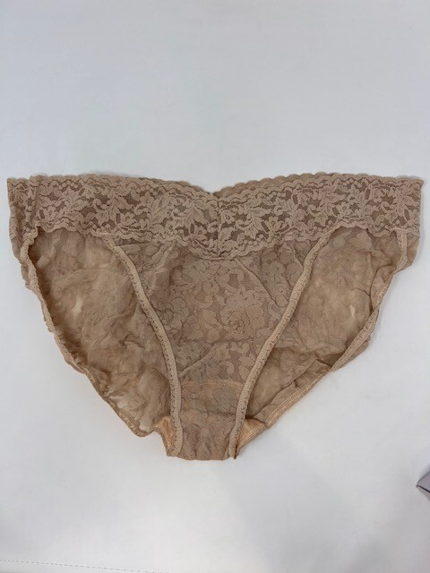hanky panky signature lace v-kini 2pk ( Black/ Chai), Size: XL , MSRP: $68