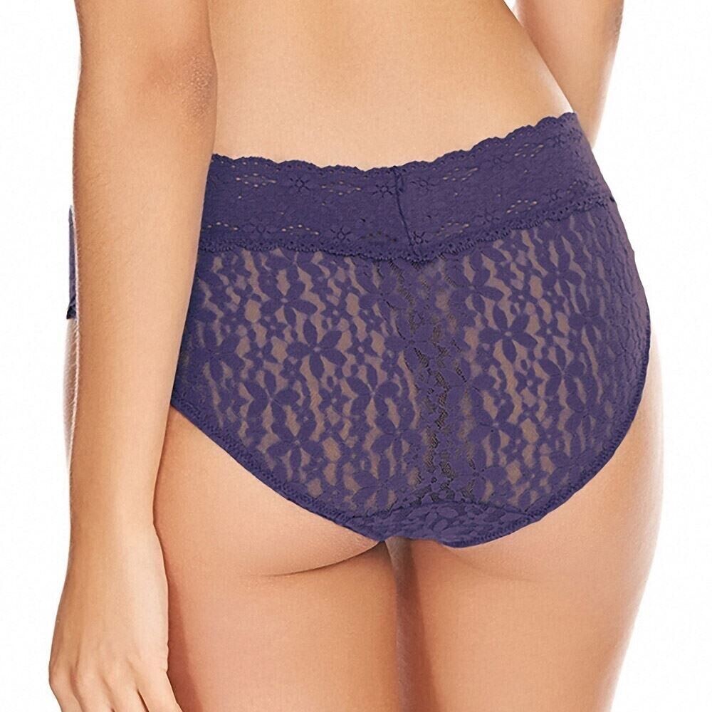 Wacoal Halo Lace Brief Size M 12 Astral Aura Blue Bikini Knickers 878205 New