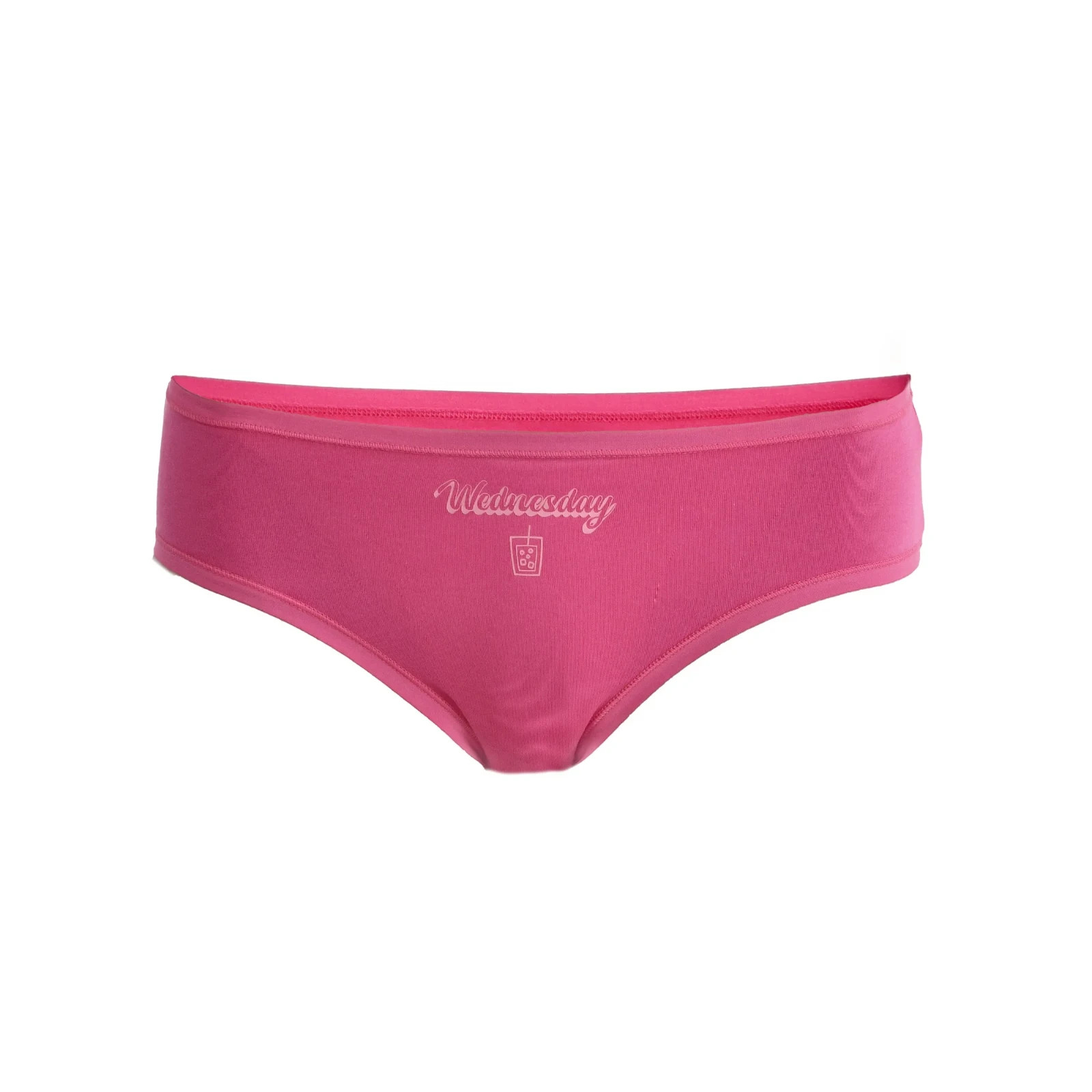 No Boundaries Women’s 7 Pack Cotton Hipster Panties, Assorted Colors Size XS