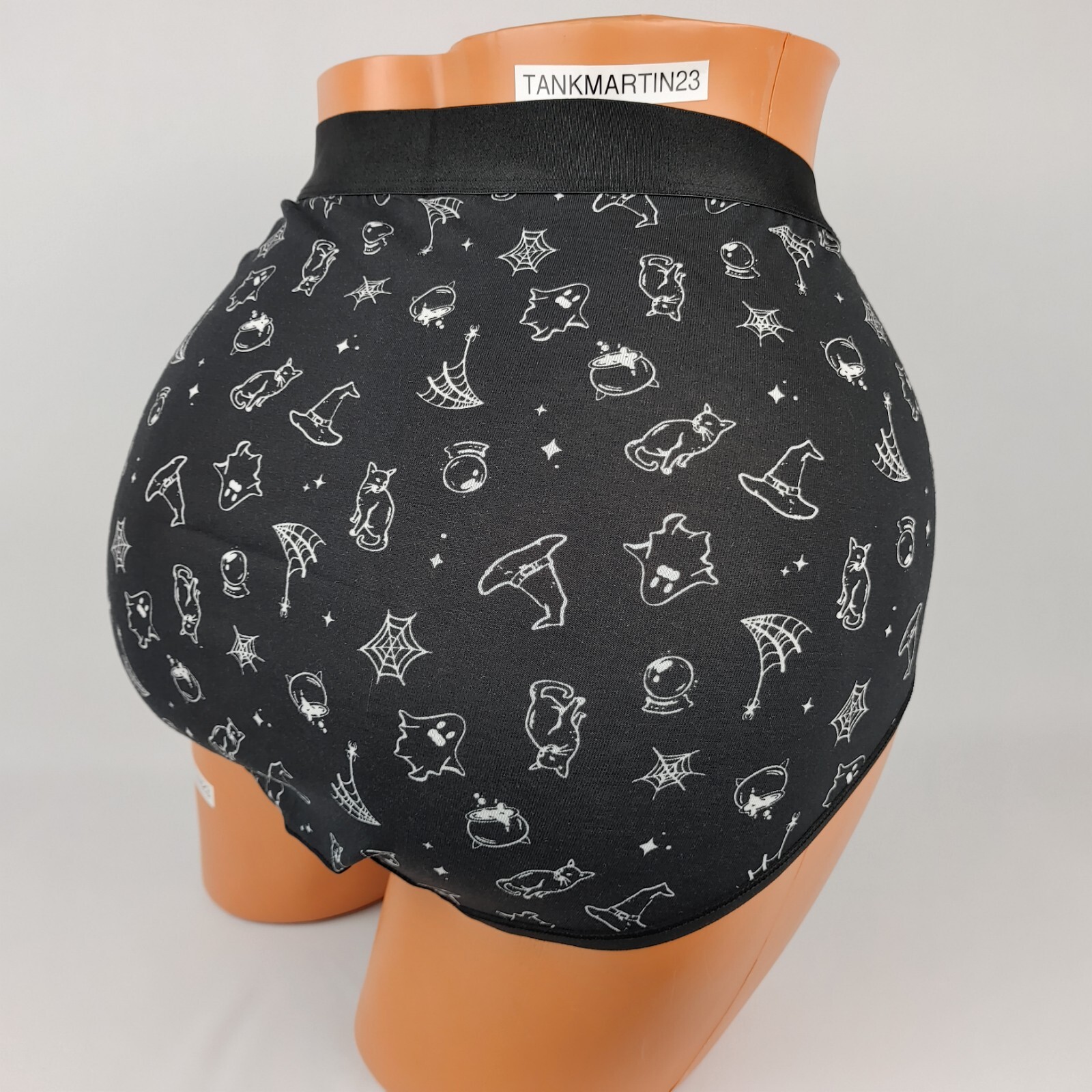 LANE BRYANT CACIQUE PLUS 14/16 COTTON FULL BRIEFS WITCH CAT GHOST PANTY PANTIES